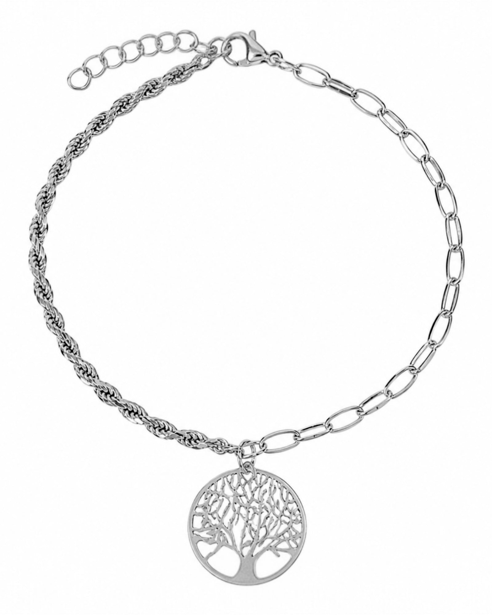 Tree of Life Bracelet in Silver