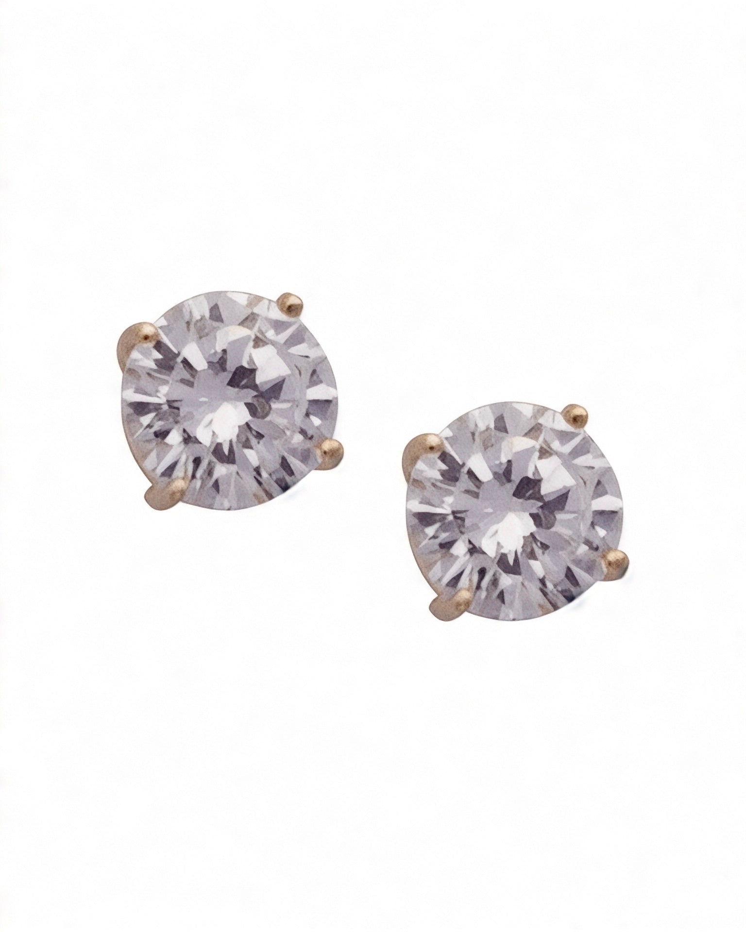 Brincos Solitários em Ouro