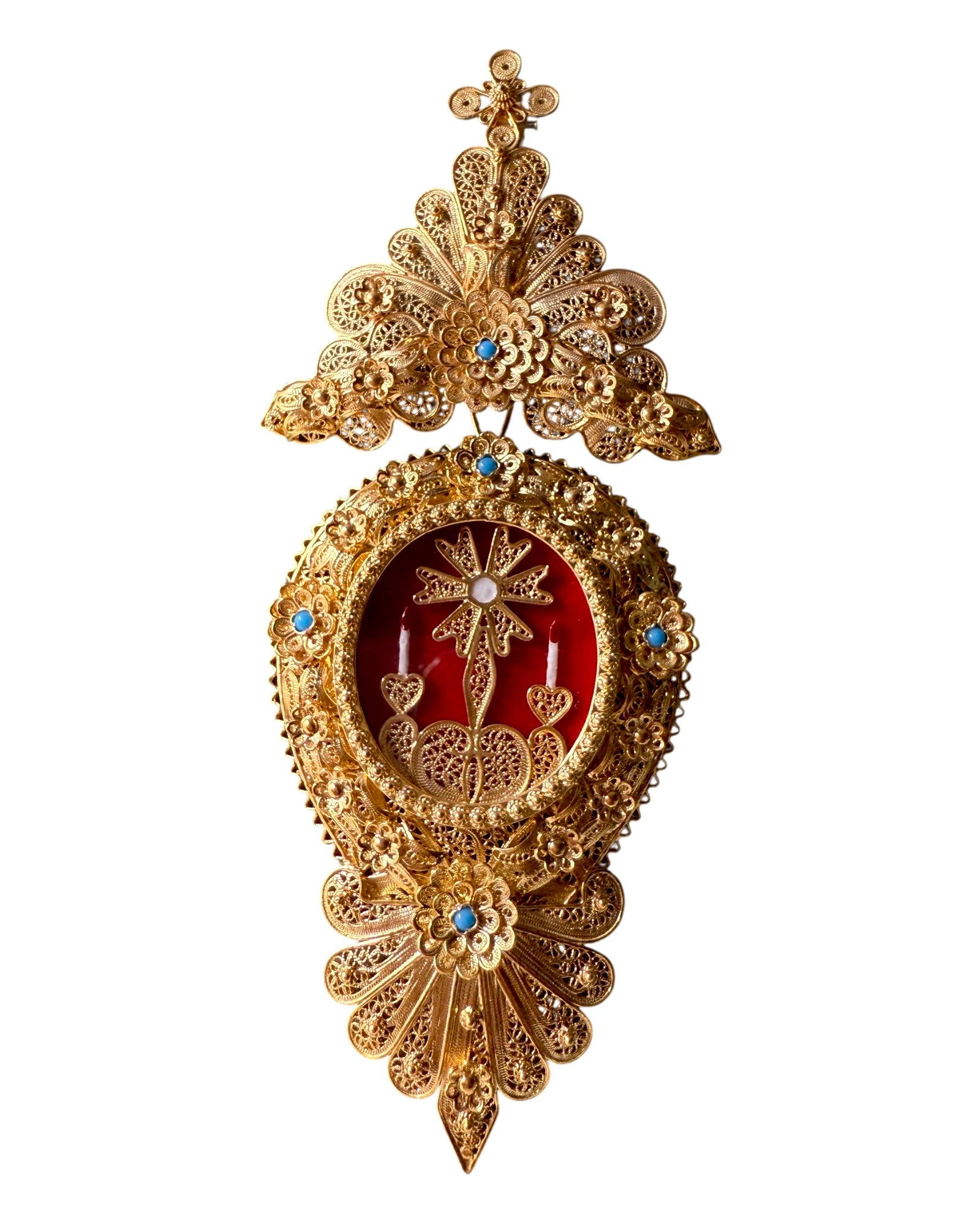 Gramalheira Medal in Gold Plated Silver