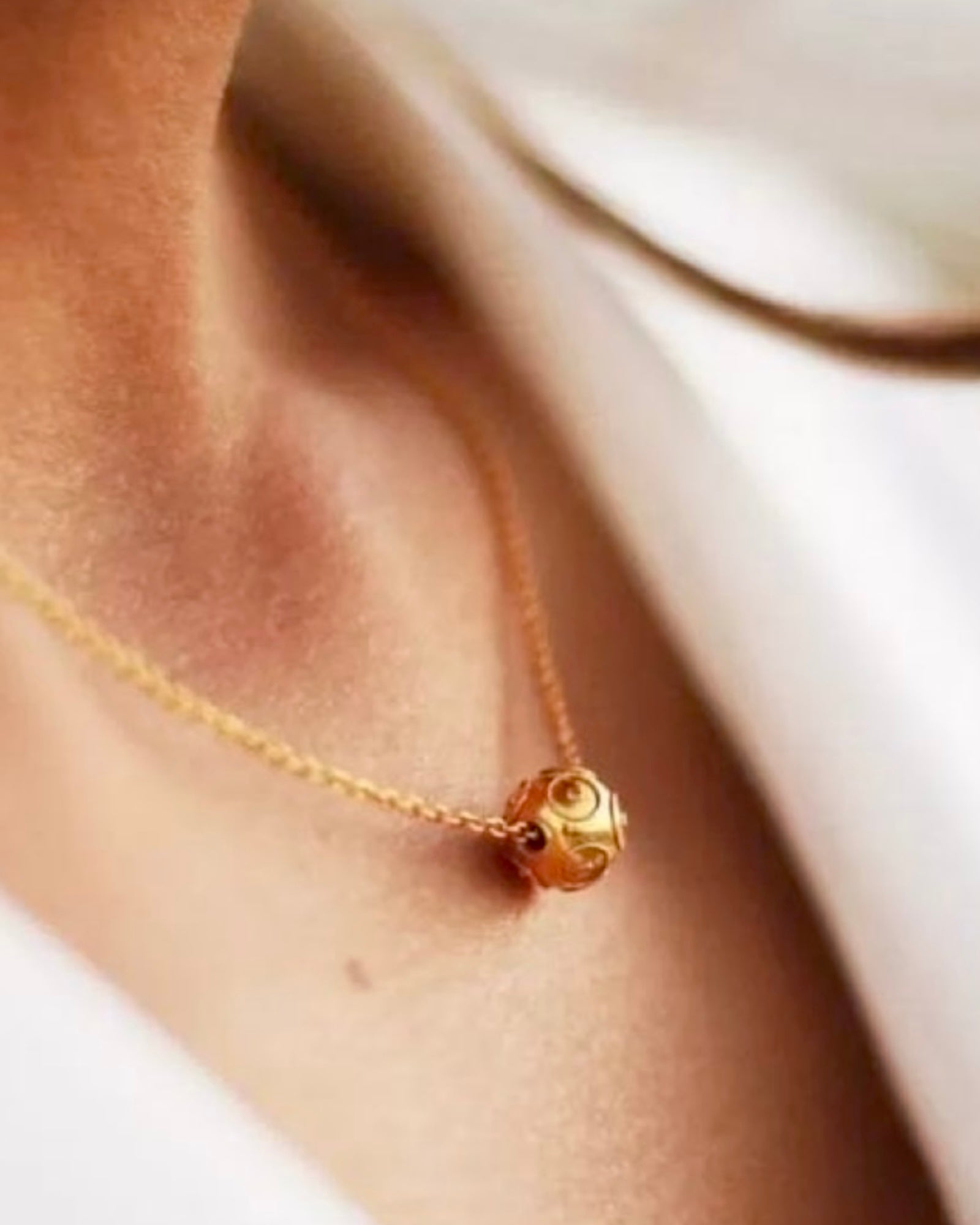 Colar Conta de Viana em Prata