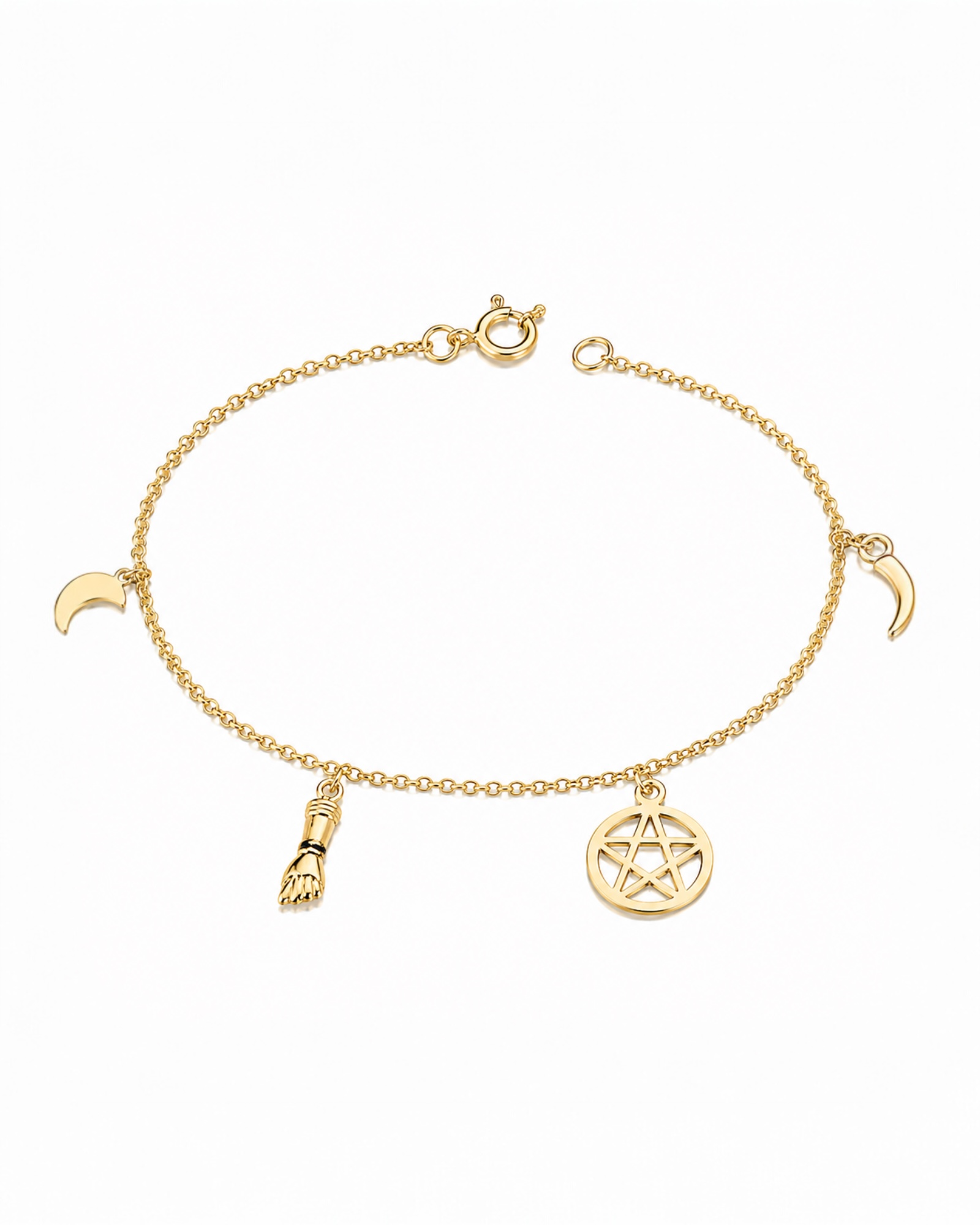 Pulseira São Saimão Criança em Ouro