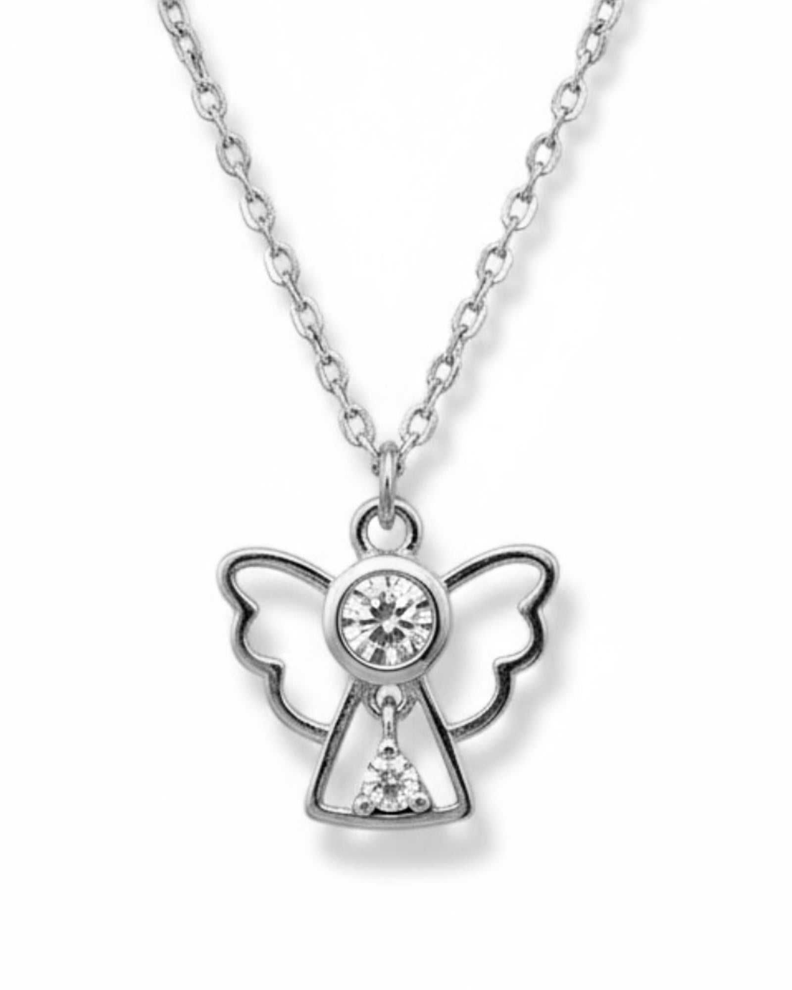 Silver Angel Necklace