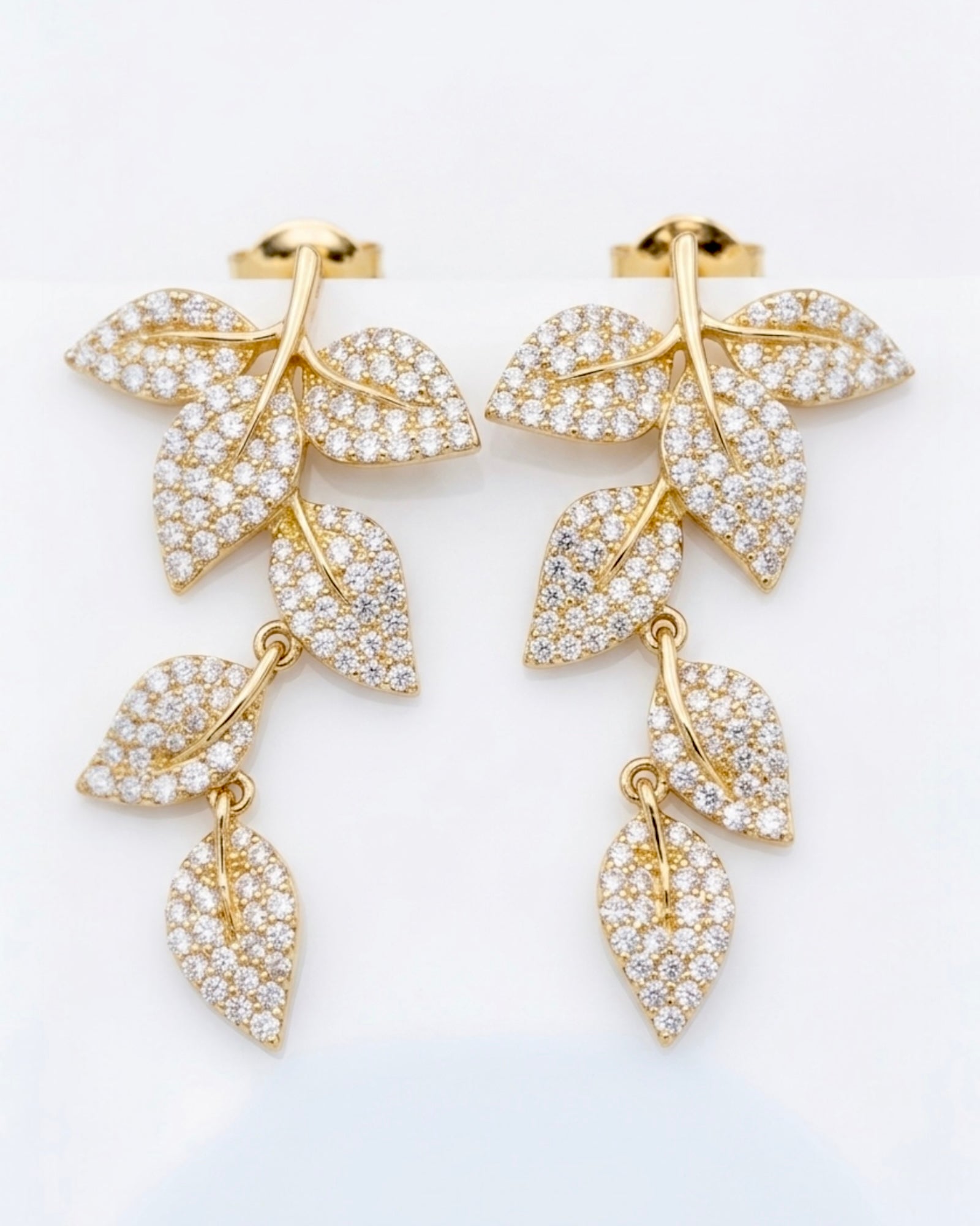 Puppy Earrings in Silver