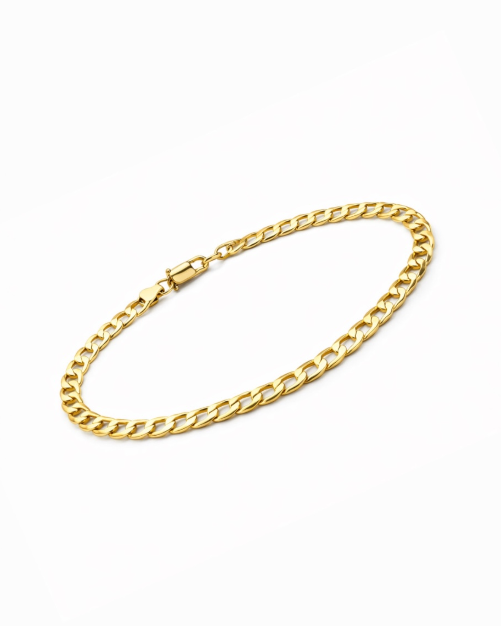 Men's Gold Chain Bracelet