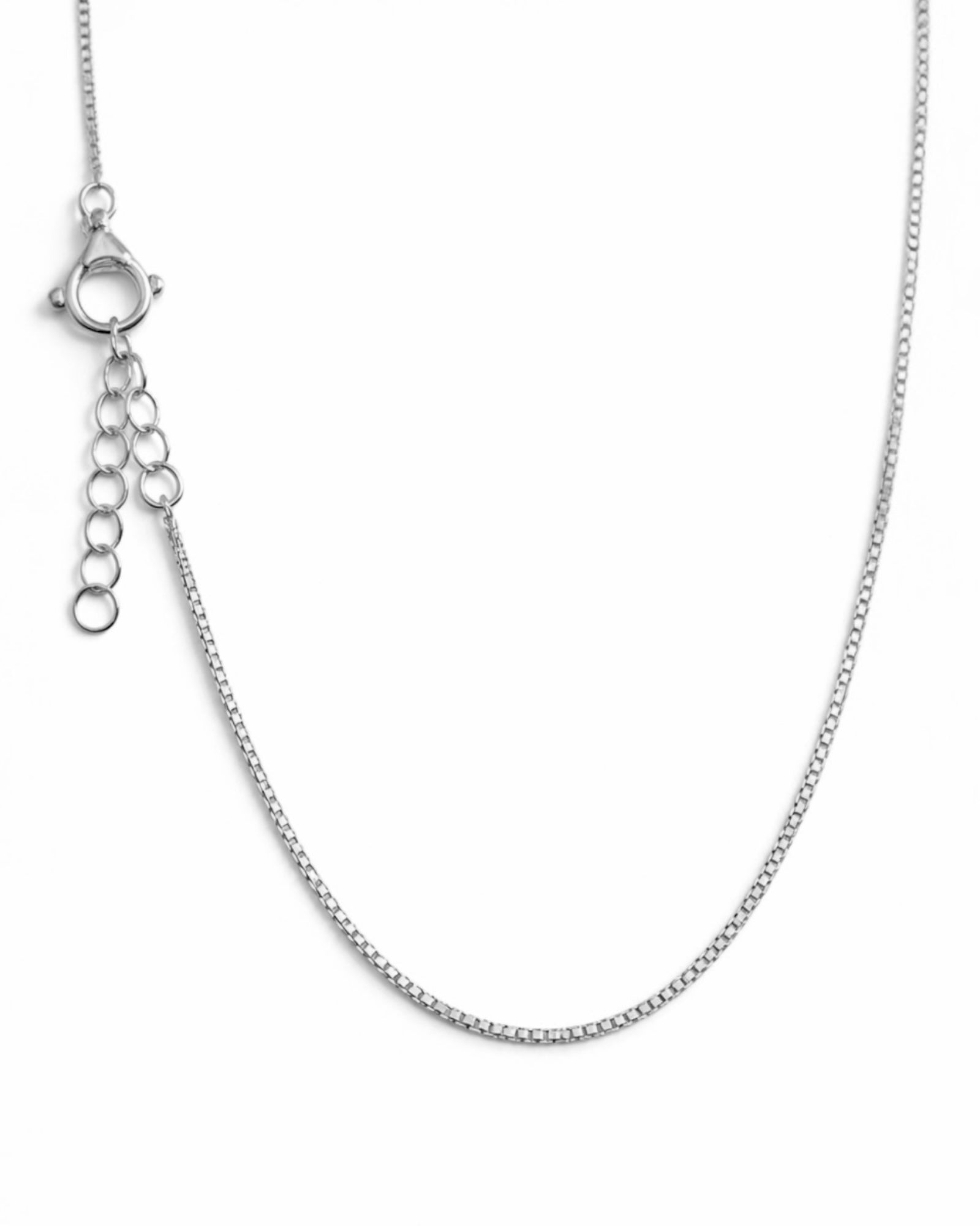 Colar Simples em Prata - 60cm