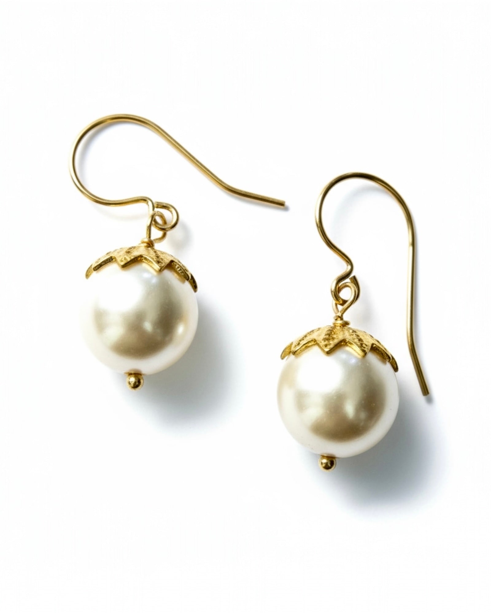 Filigree Pearl Earrings