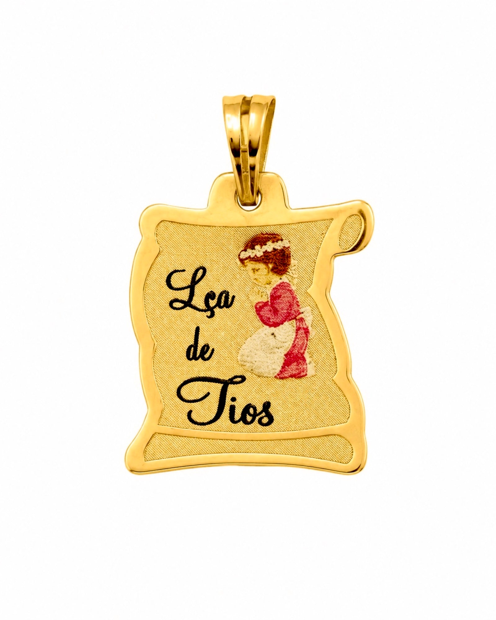 Medalha Lça Tios em Ouro