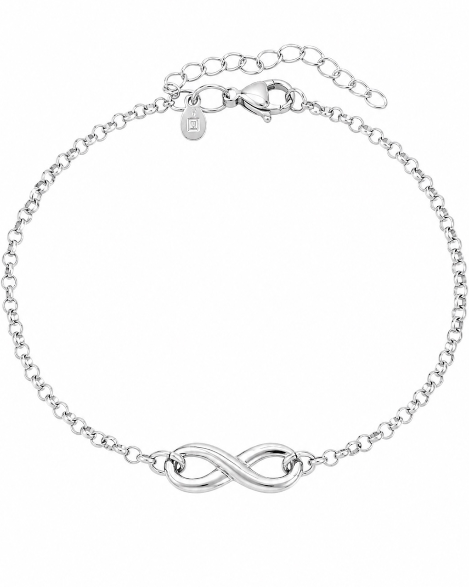Infinity Bracelet in Silver
