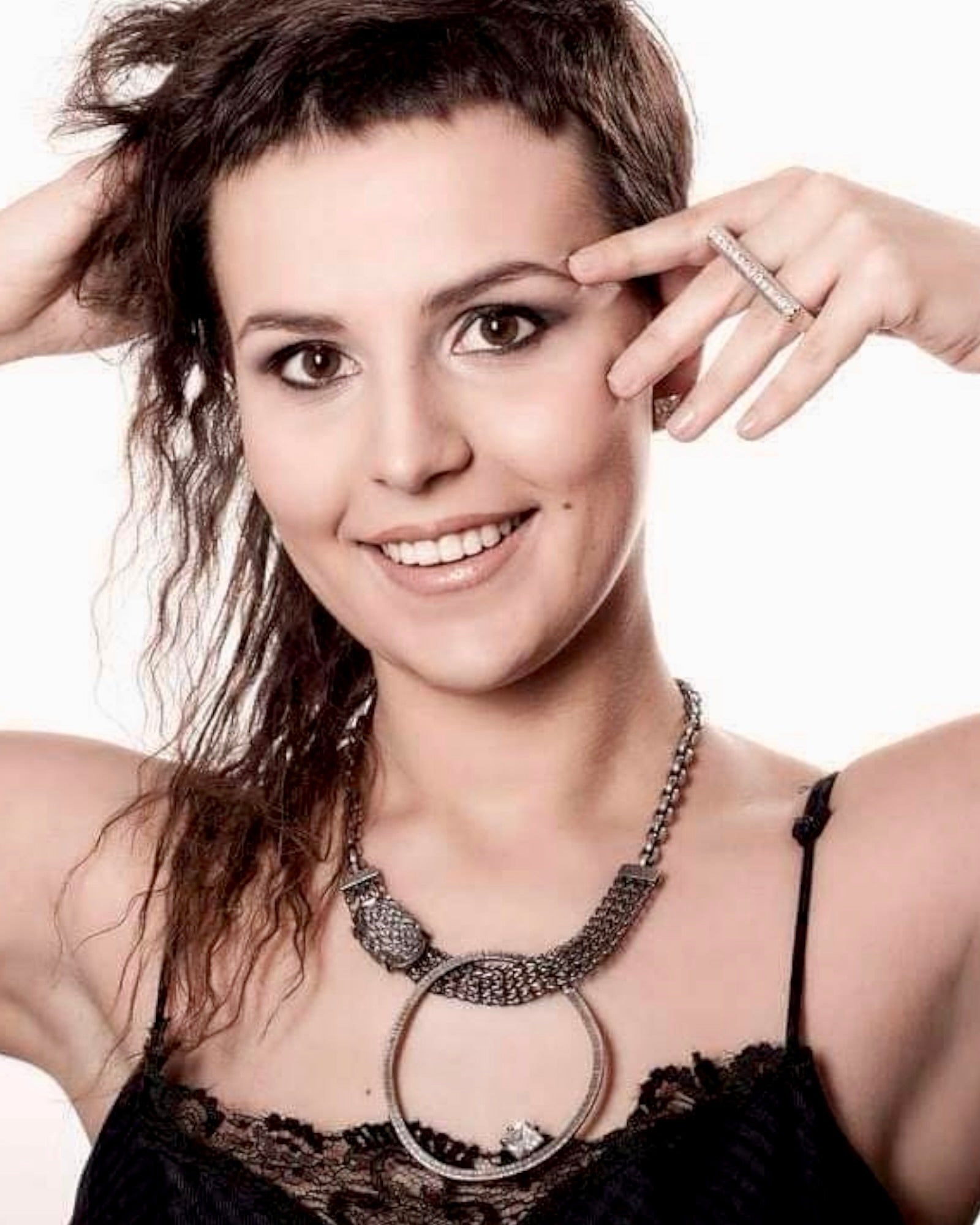 Colar com Brilho em Prata