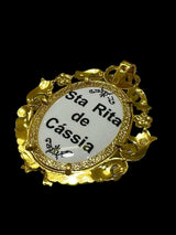Medalha Santa Rita de Cássia em Prata