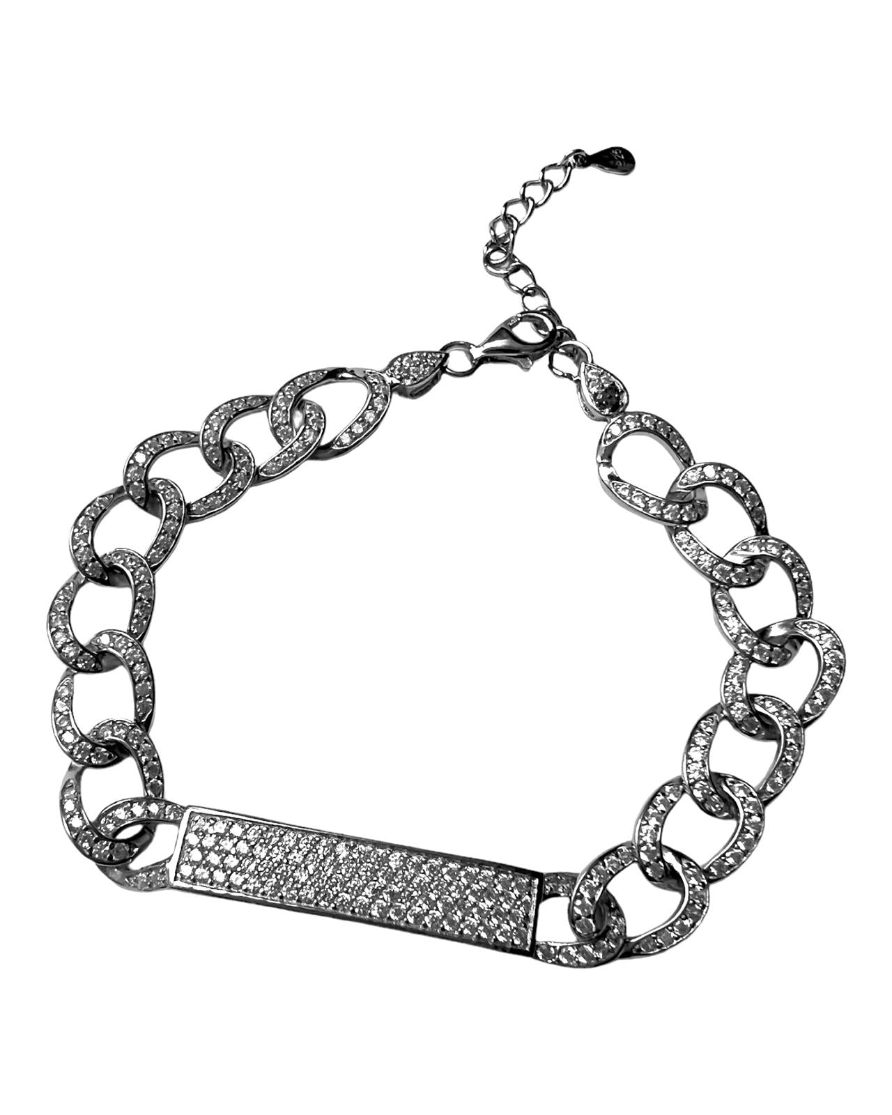 Silver Center Bracelet