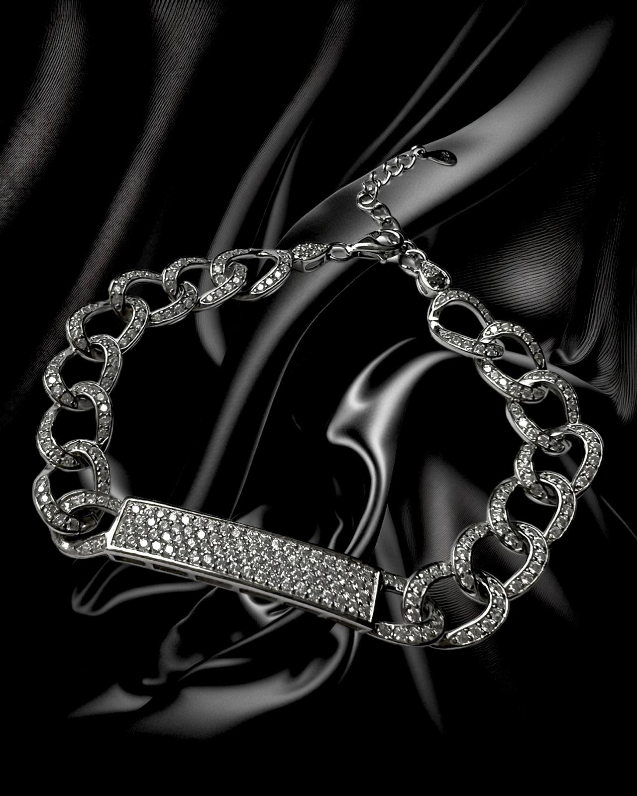 Silver Center Bracelet