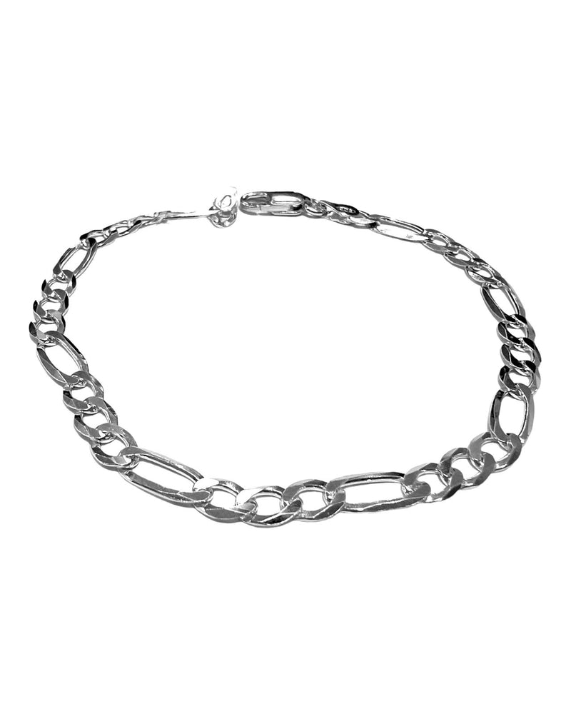 Pulseira Corrente Masculina em Prata