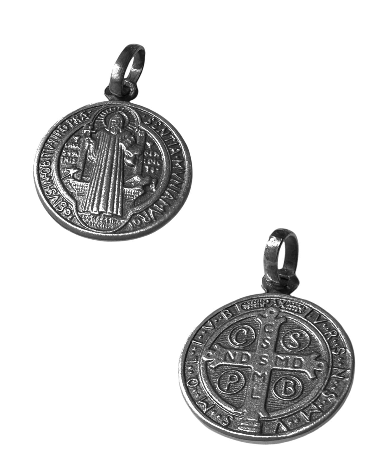 Saint Benedict Medal in Silver