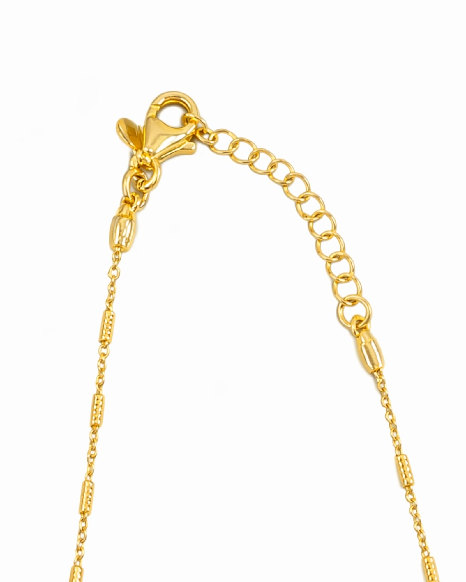 Colar Minimalista em Prata Dourada – 83cm