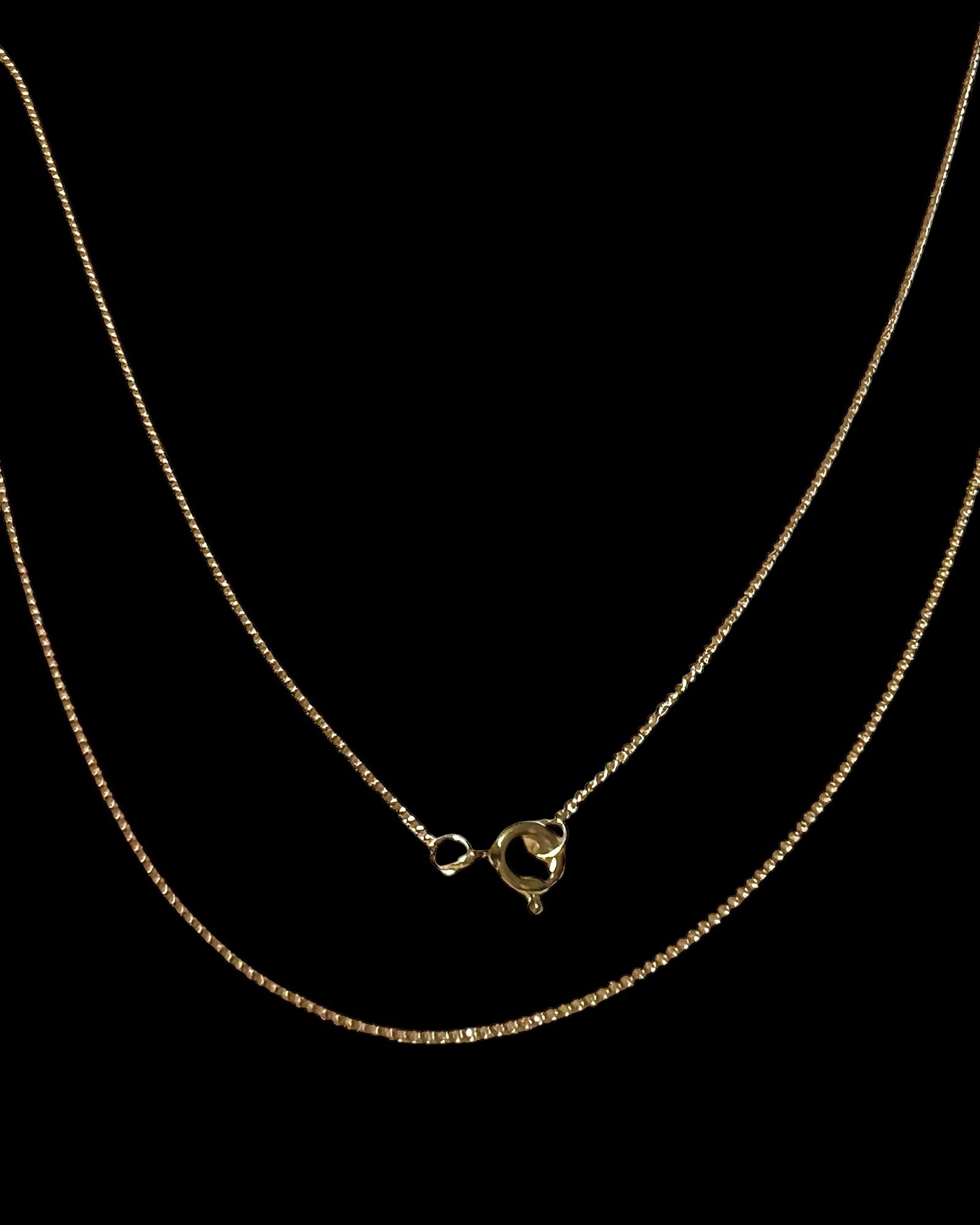 Simple Gold Necklace