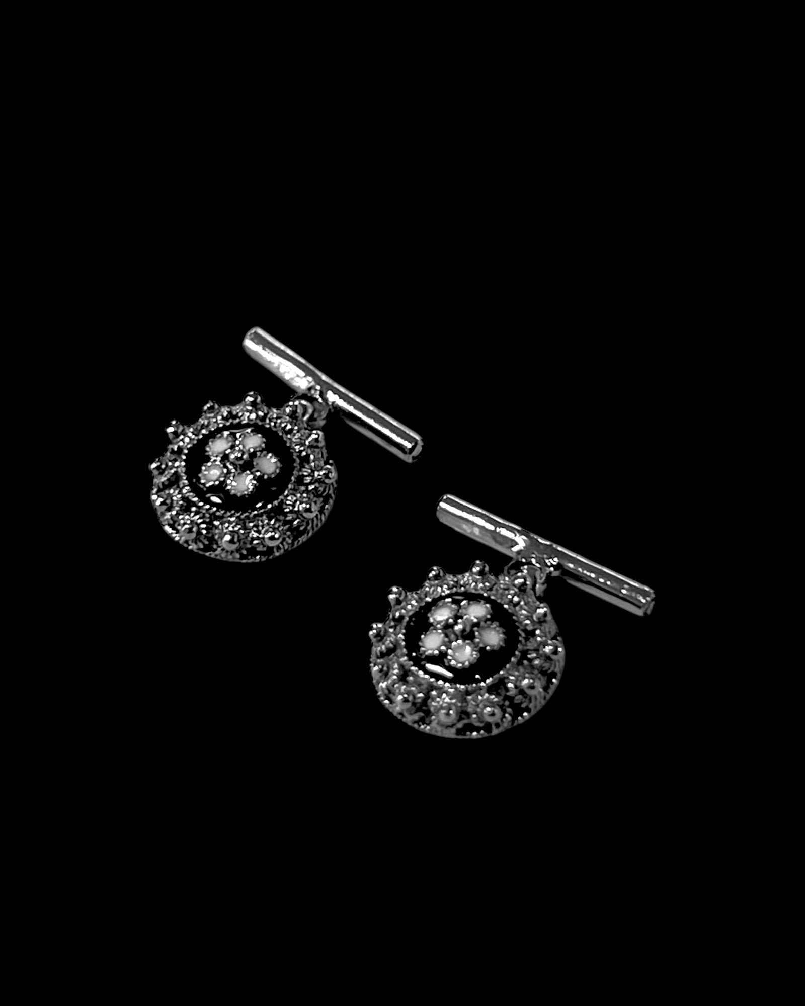 Silver Snail Cufflinks