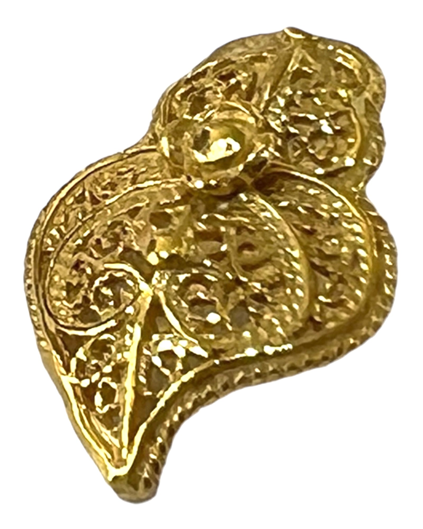 Heart of Viana Medal in Gold Plated Silver