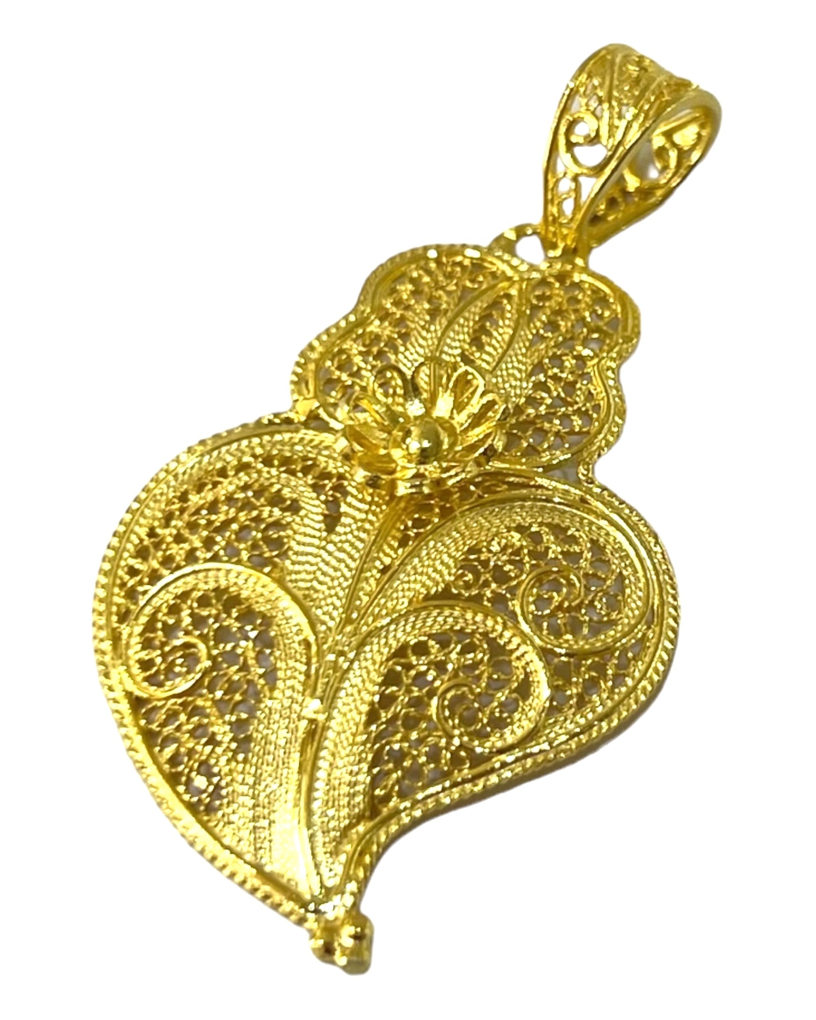 Heart of Viana Medal in Gold Plated Silver