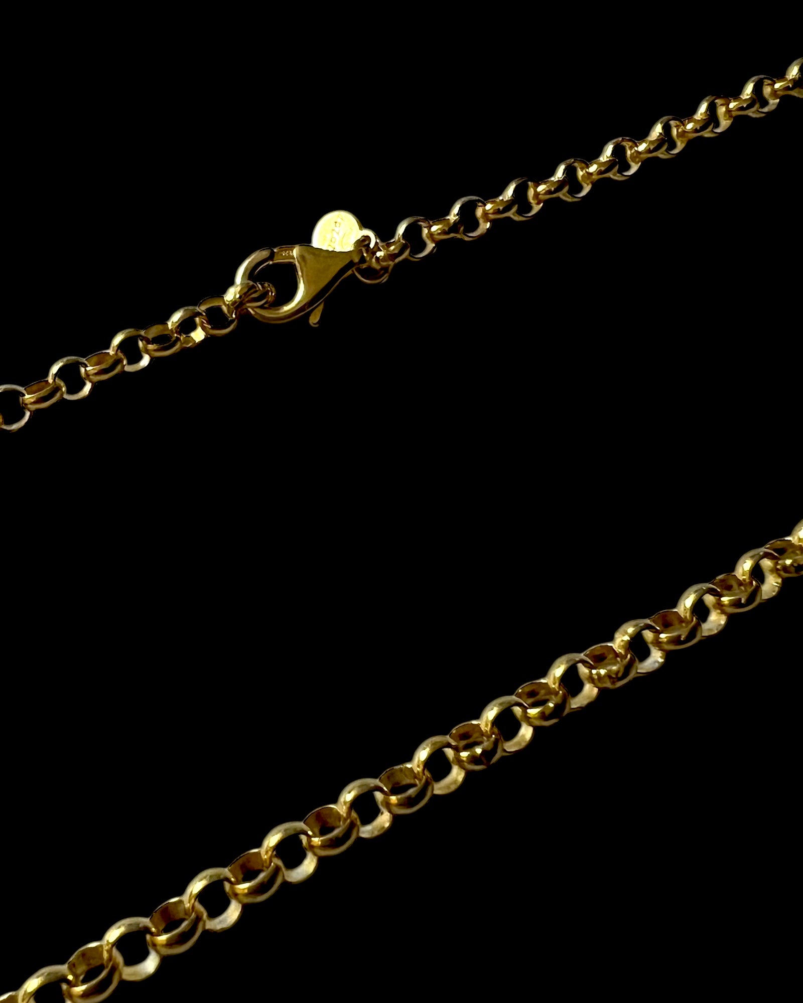 Gold Plated Silver Chain Necklace