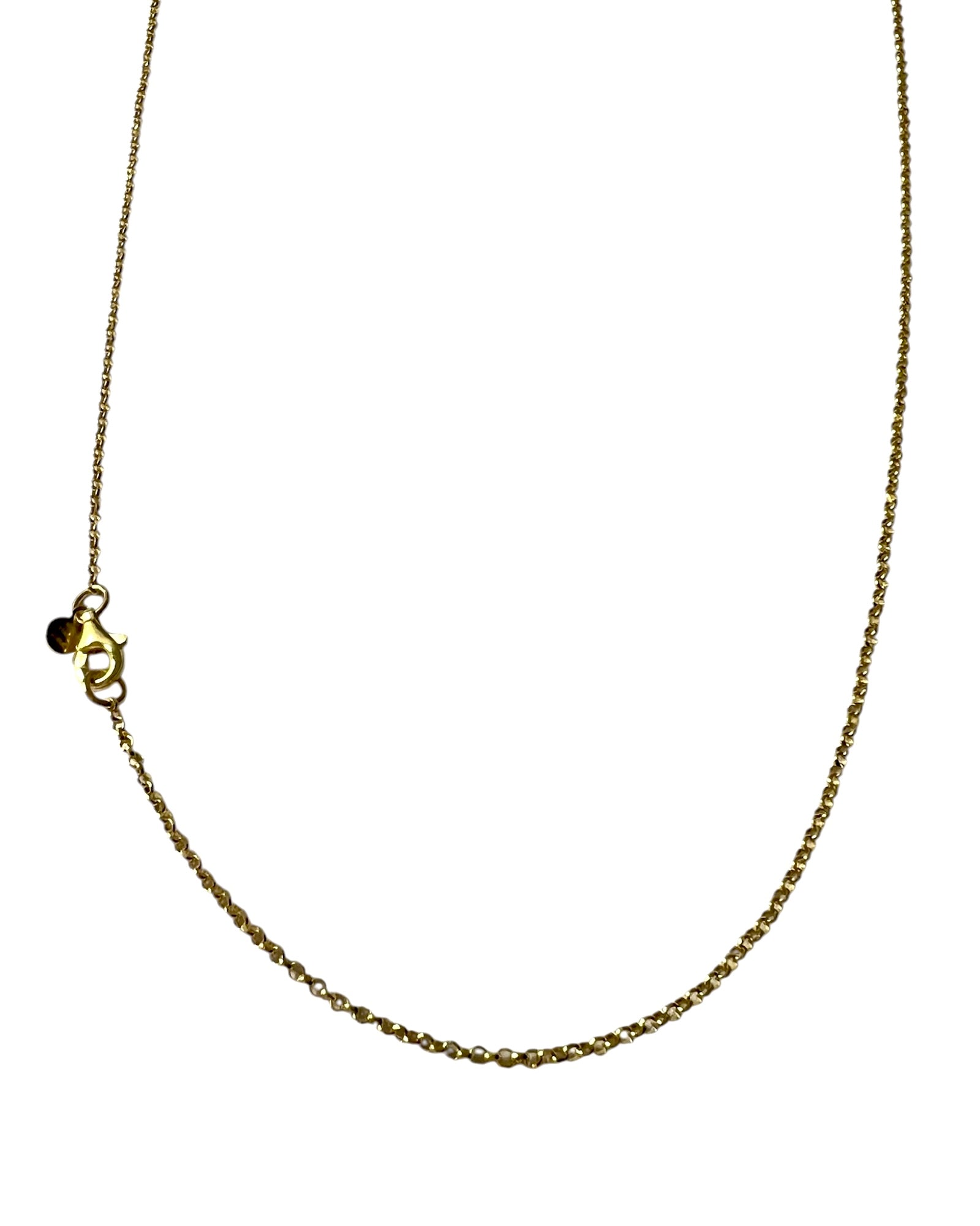 Gold Plated Silver Chain Necklace