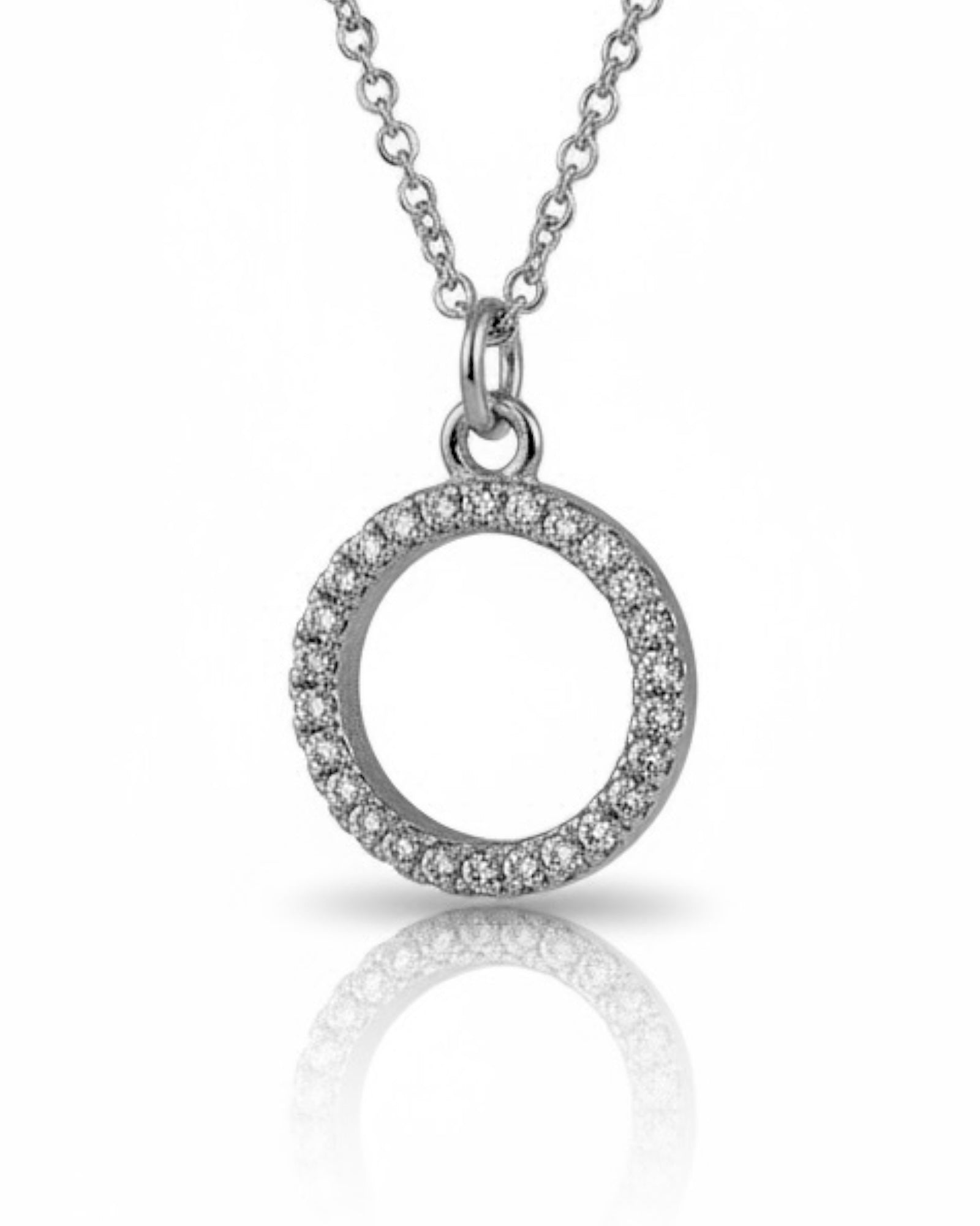 Colar Círculo em Prata