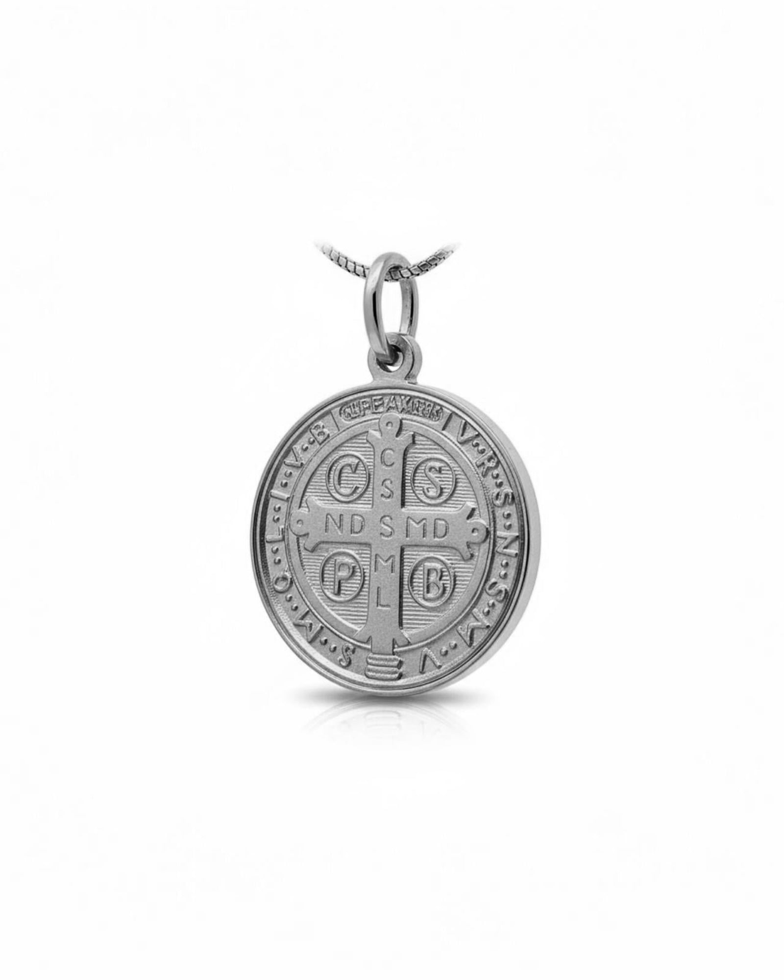 Saint Benedict Medal in Silver