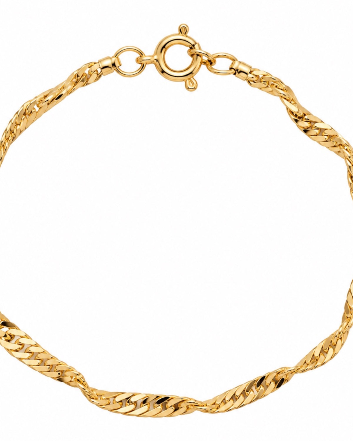 Pulseira Brilhante Criança em Ouro