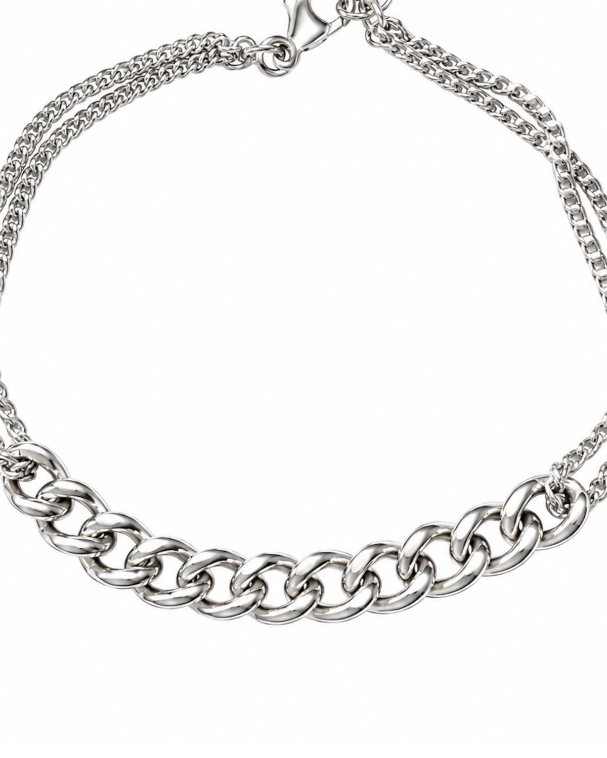 Pulseira Corrente em Prata