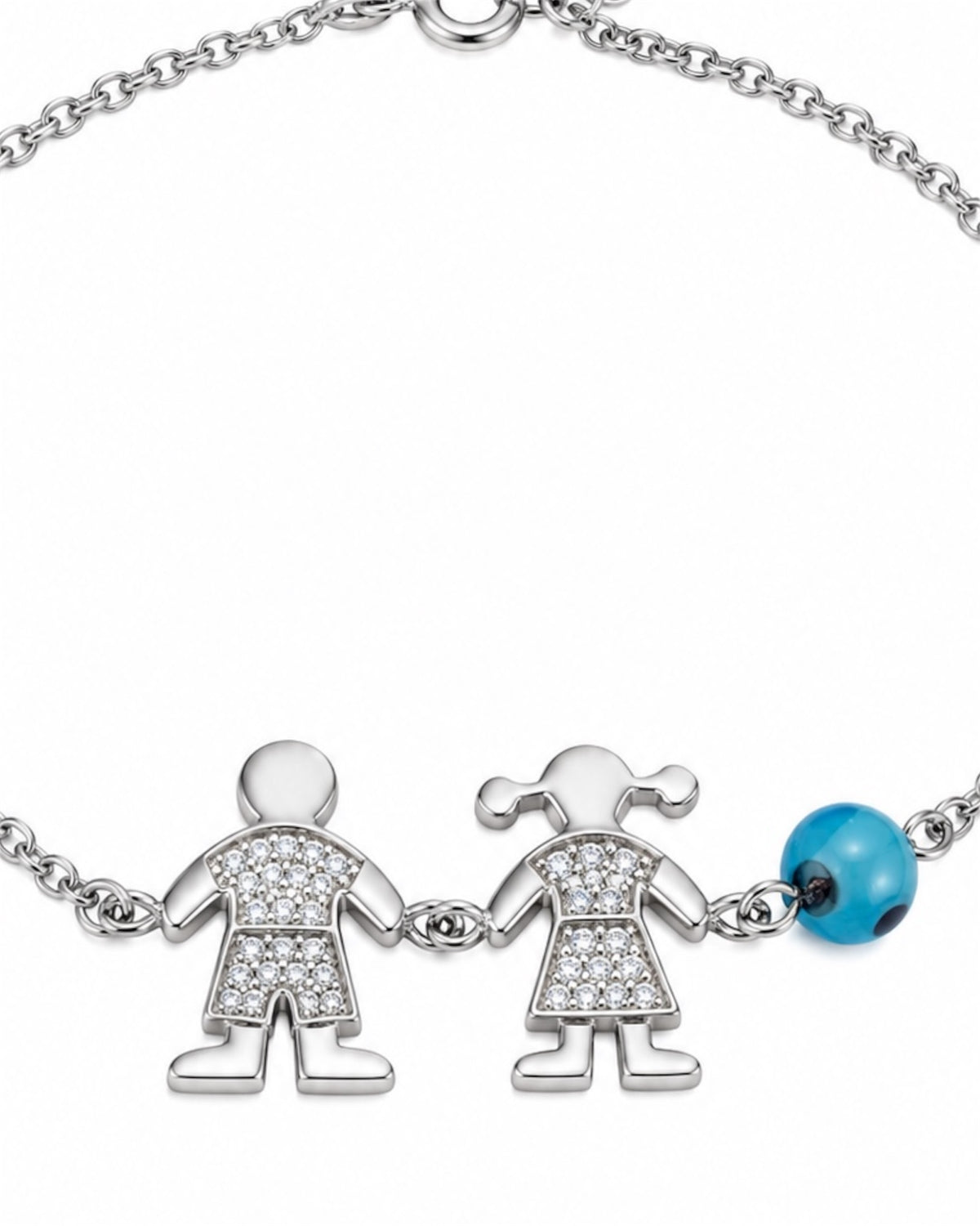 Pulseira Casal em Prata