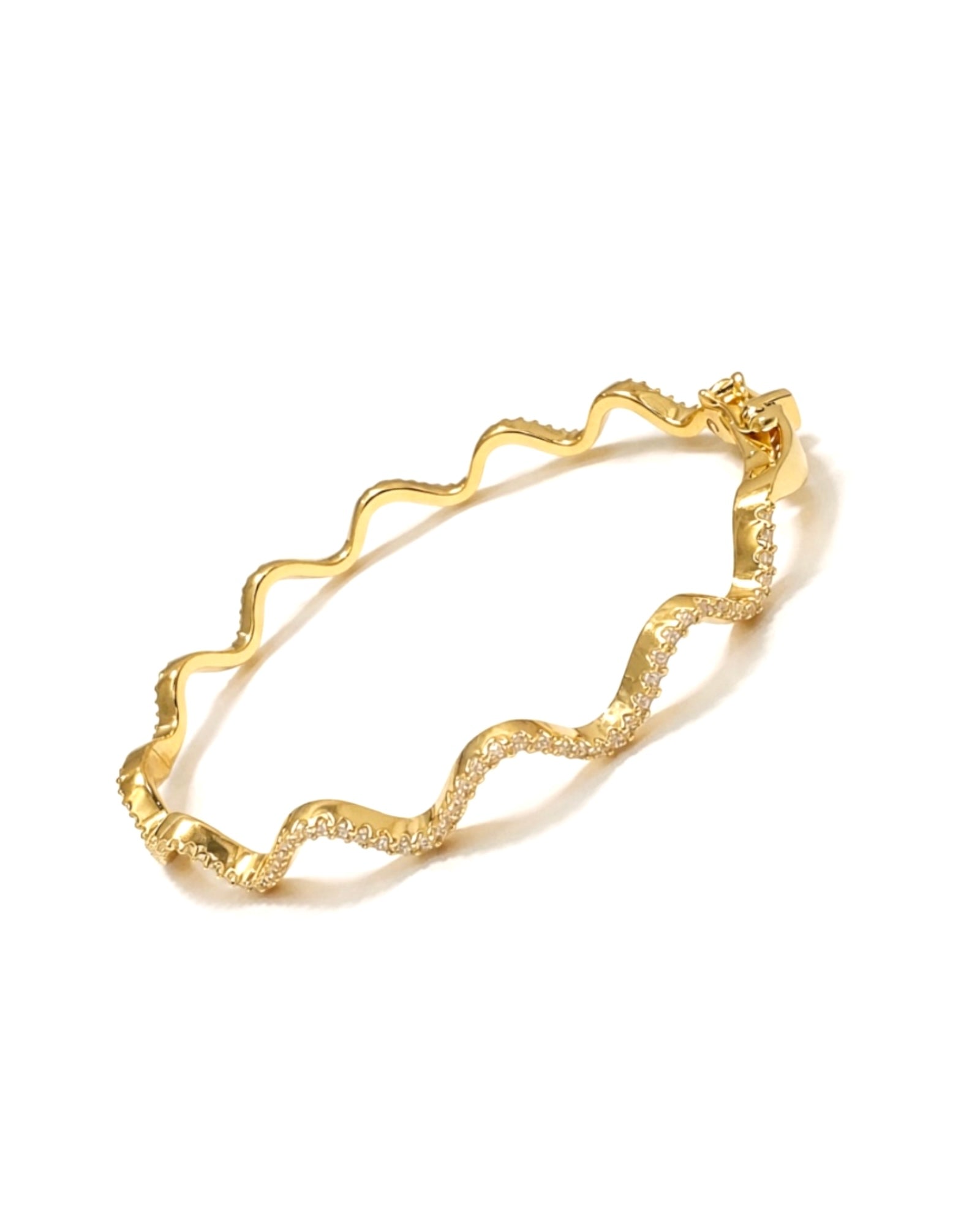 Pulseira Encanto em Prata Dourada