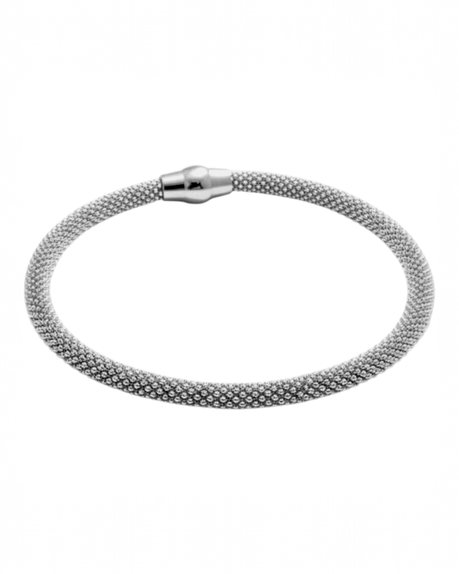 Pulseira Magnetique em Prata Branca