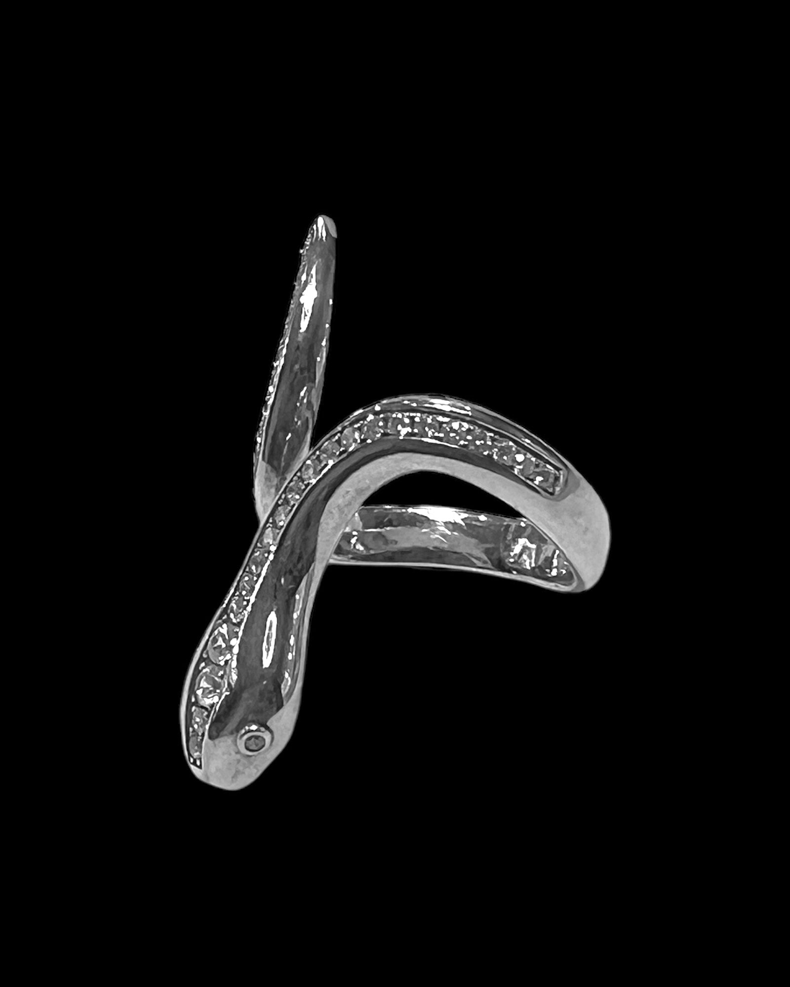 Silver Snake Ring