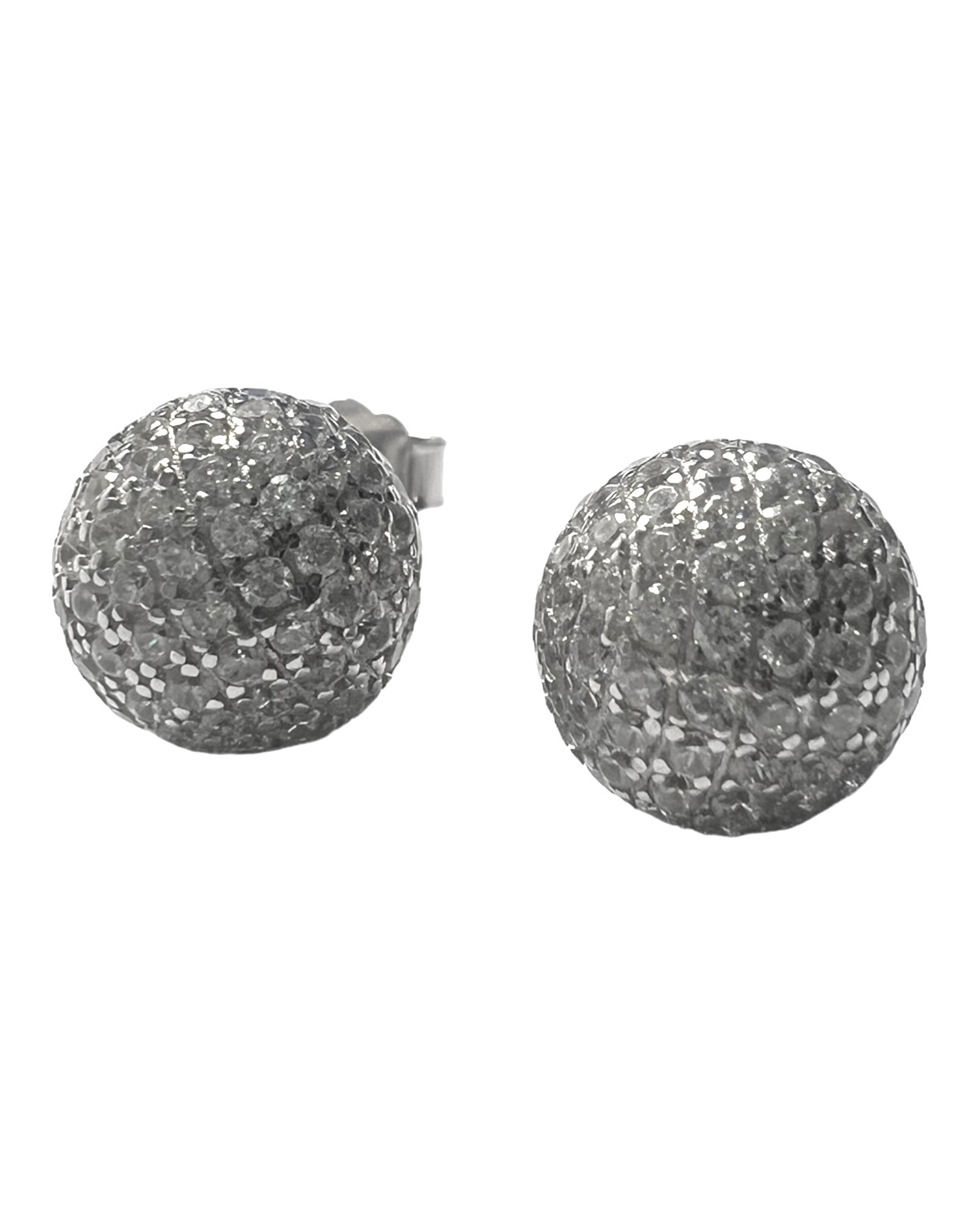 Silver Sparkle Earrings