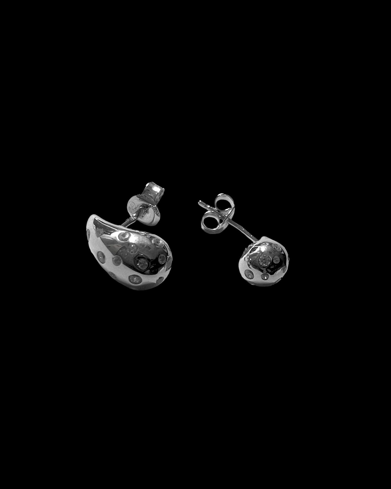 Silver Drop Earrings