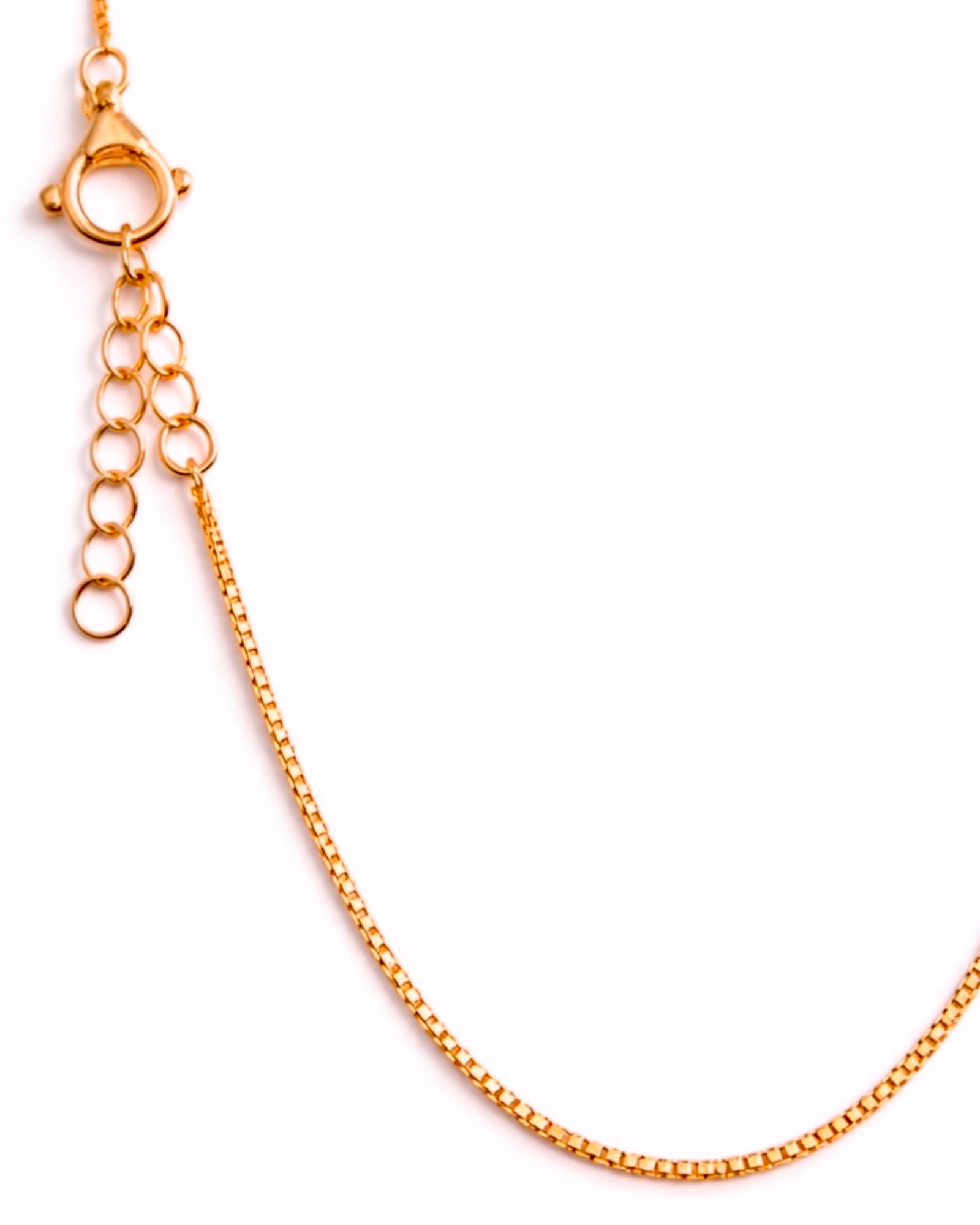 Colar Simples em Prata Rosa - 46cm