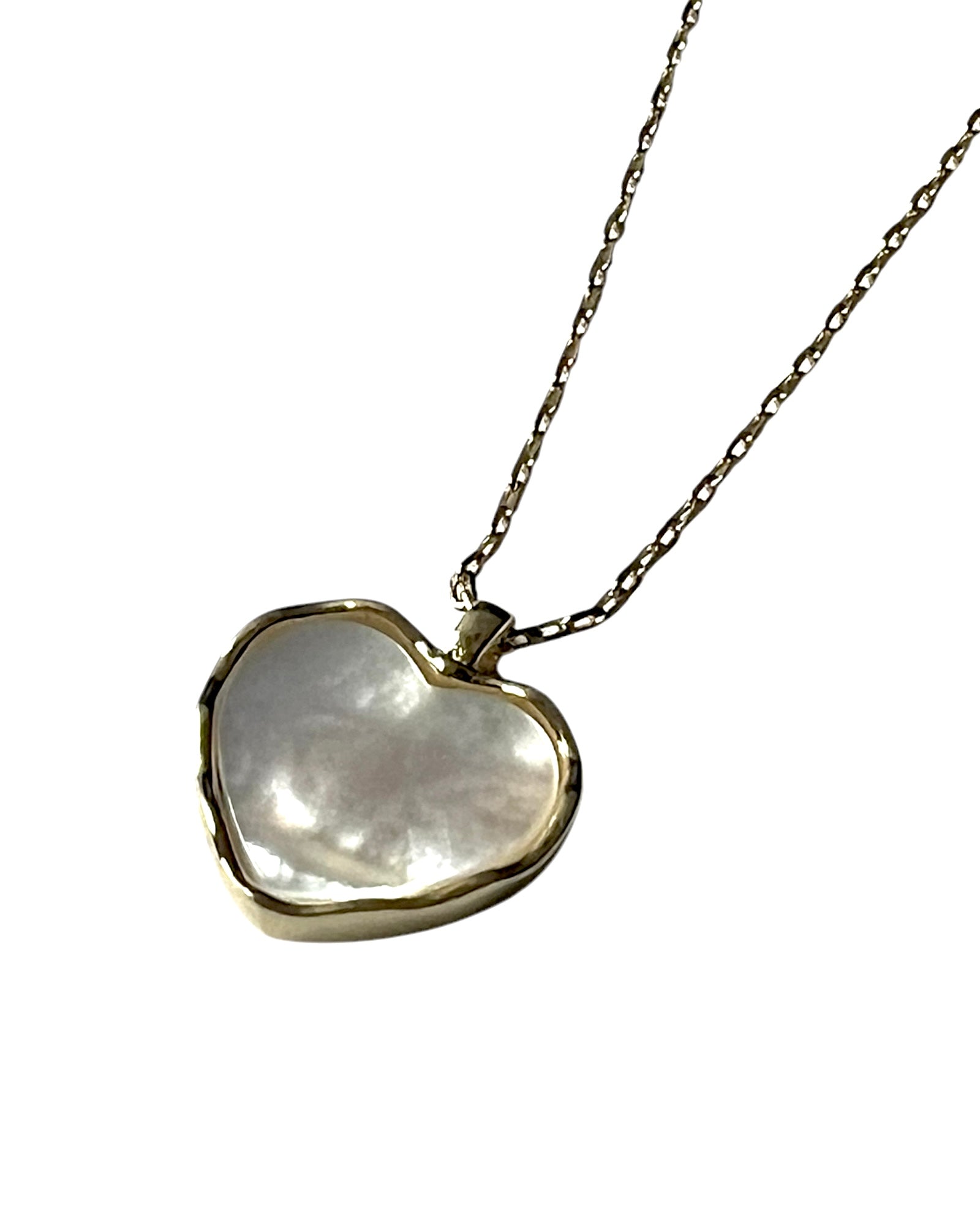 Gold Plated Silver Heart Necklace