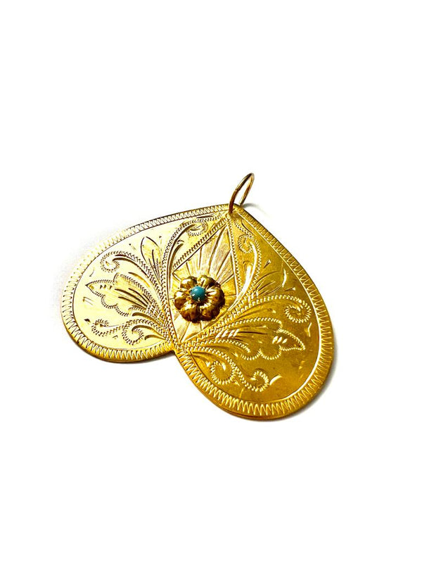 Medalha Borboleta de Filigrana em Prata Dourada