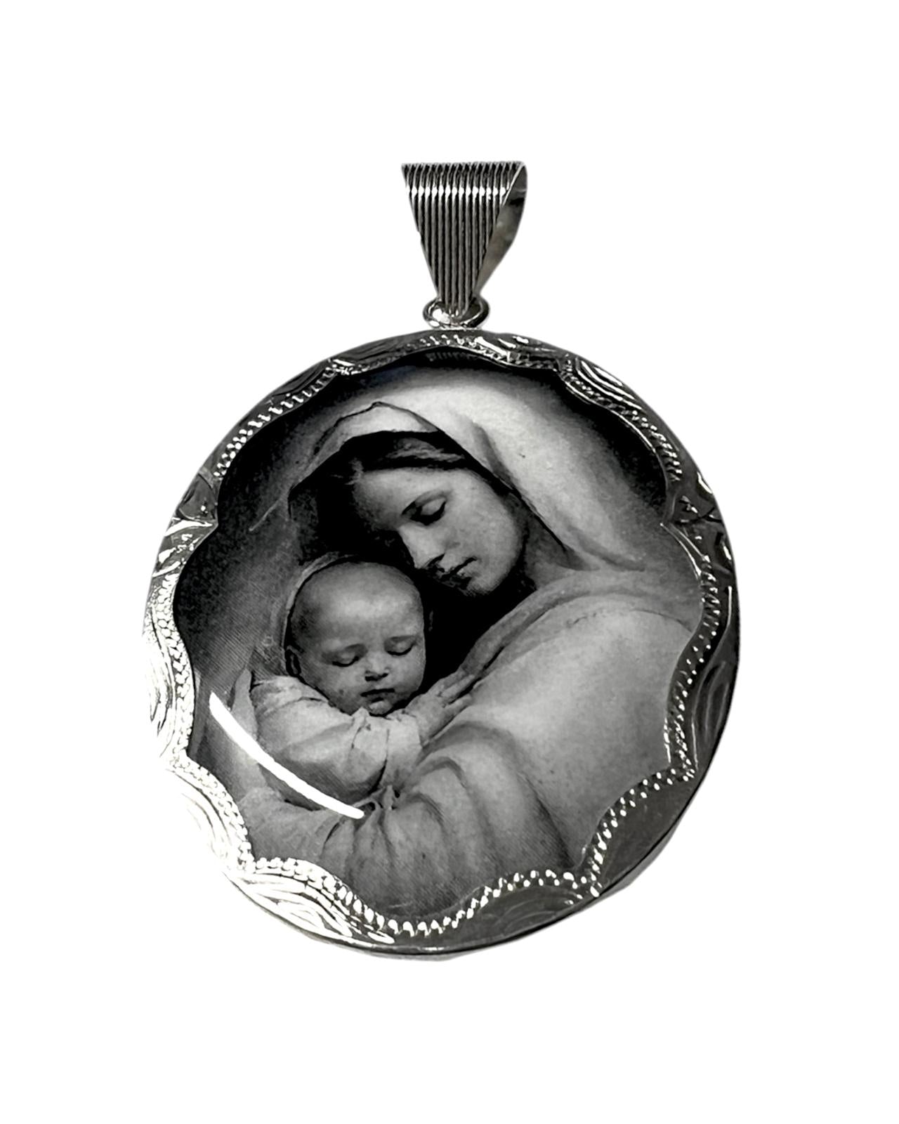 Divine Mother Medal in Silver