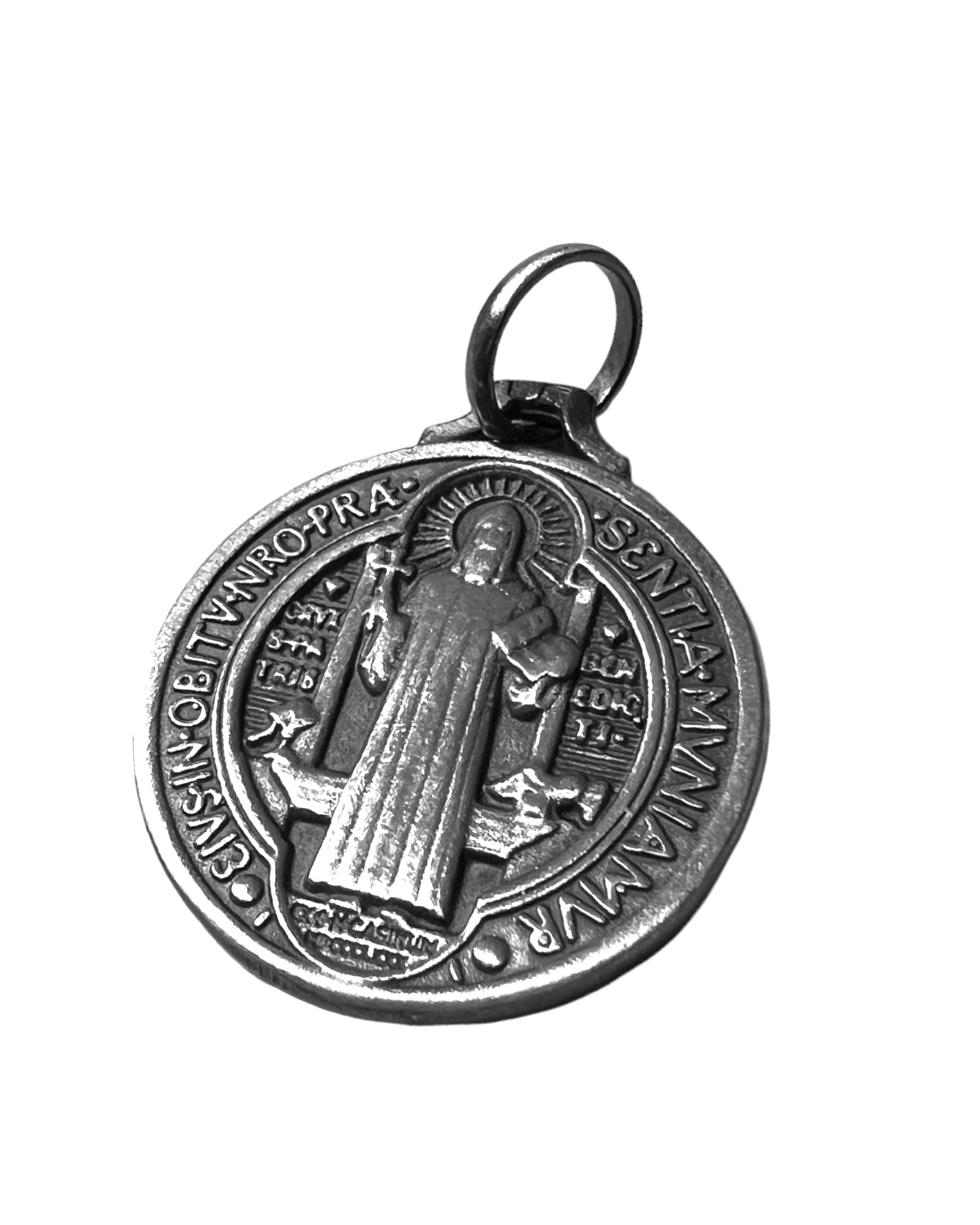 Saint Benedict Medal in Silver