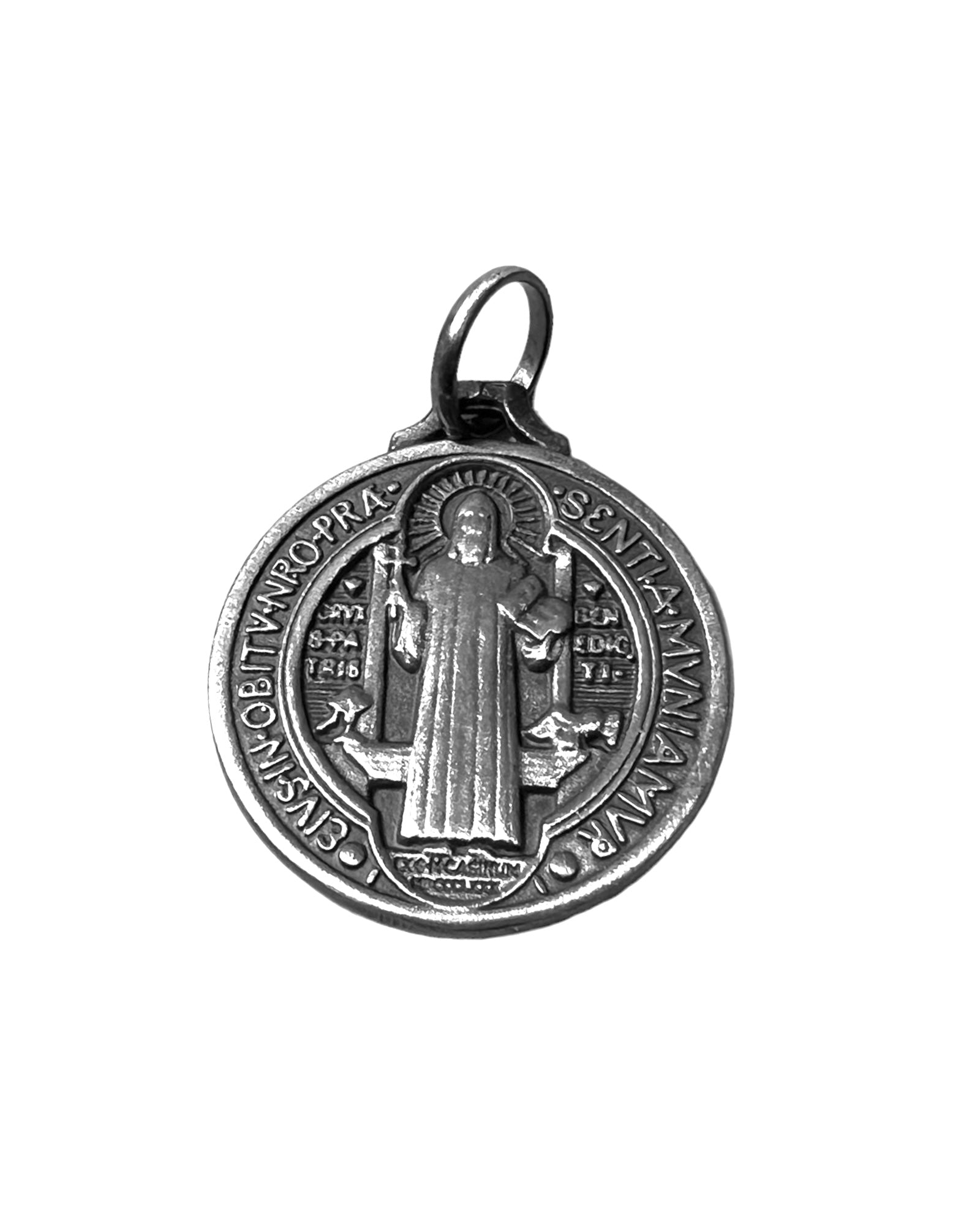 Saint Benedict Medal in Silver