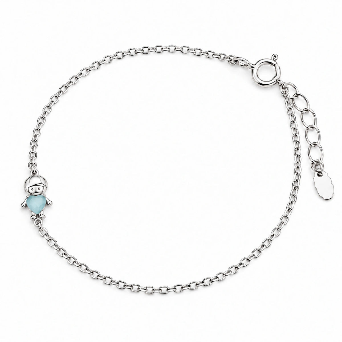 Pulseira Menino Mini em Prata