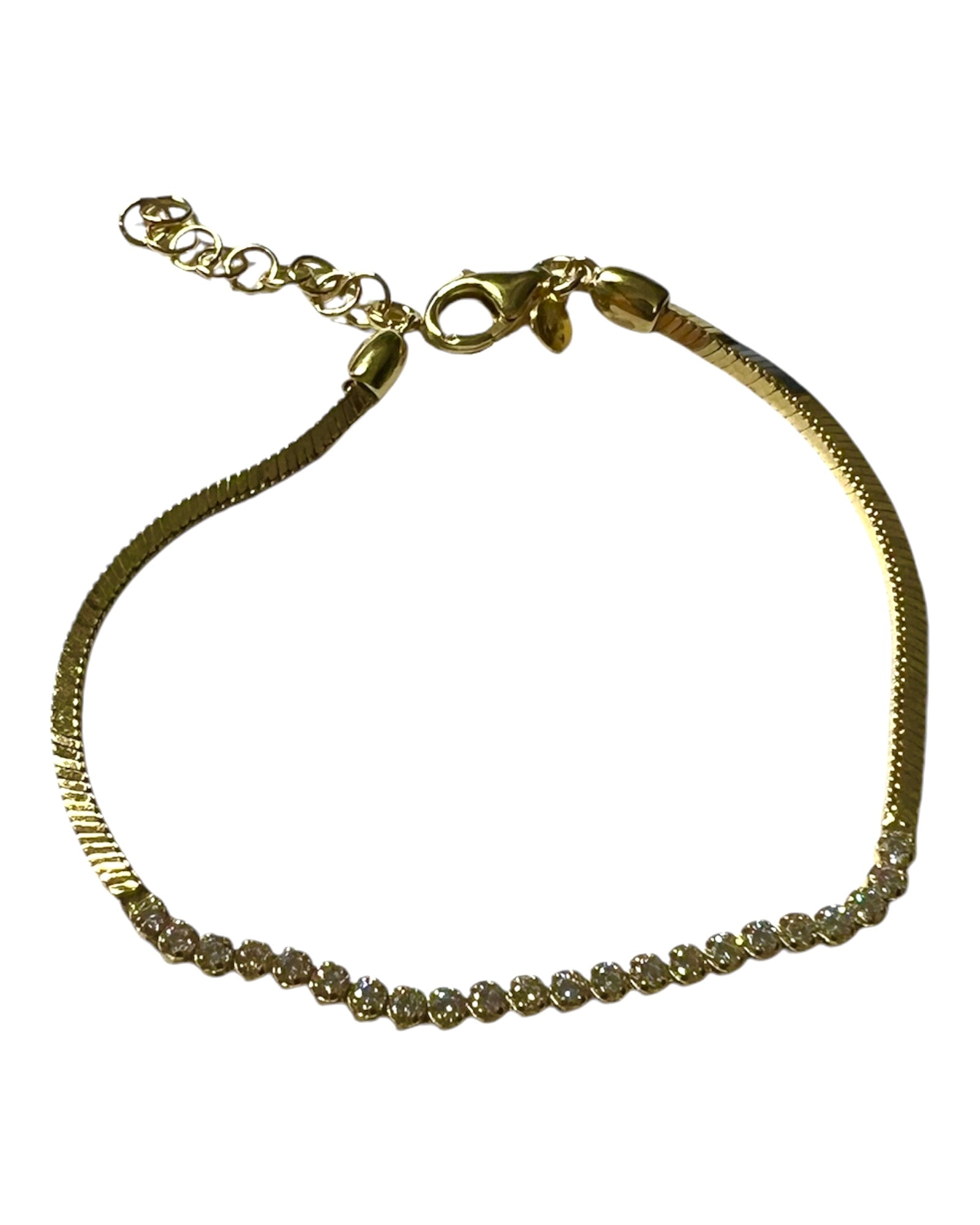 Gold Silver Sparkle Bracelet