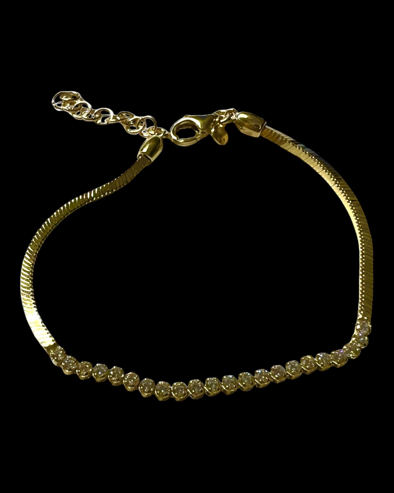 Gold Silver Sparkle Bracelet