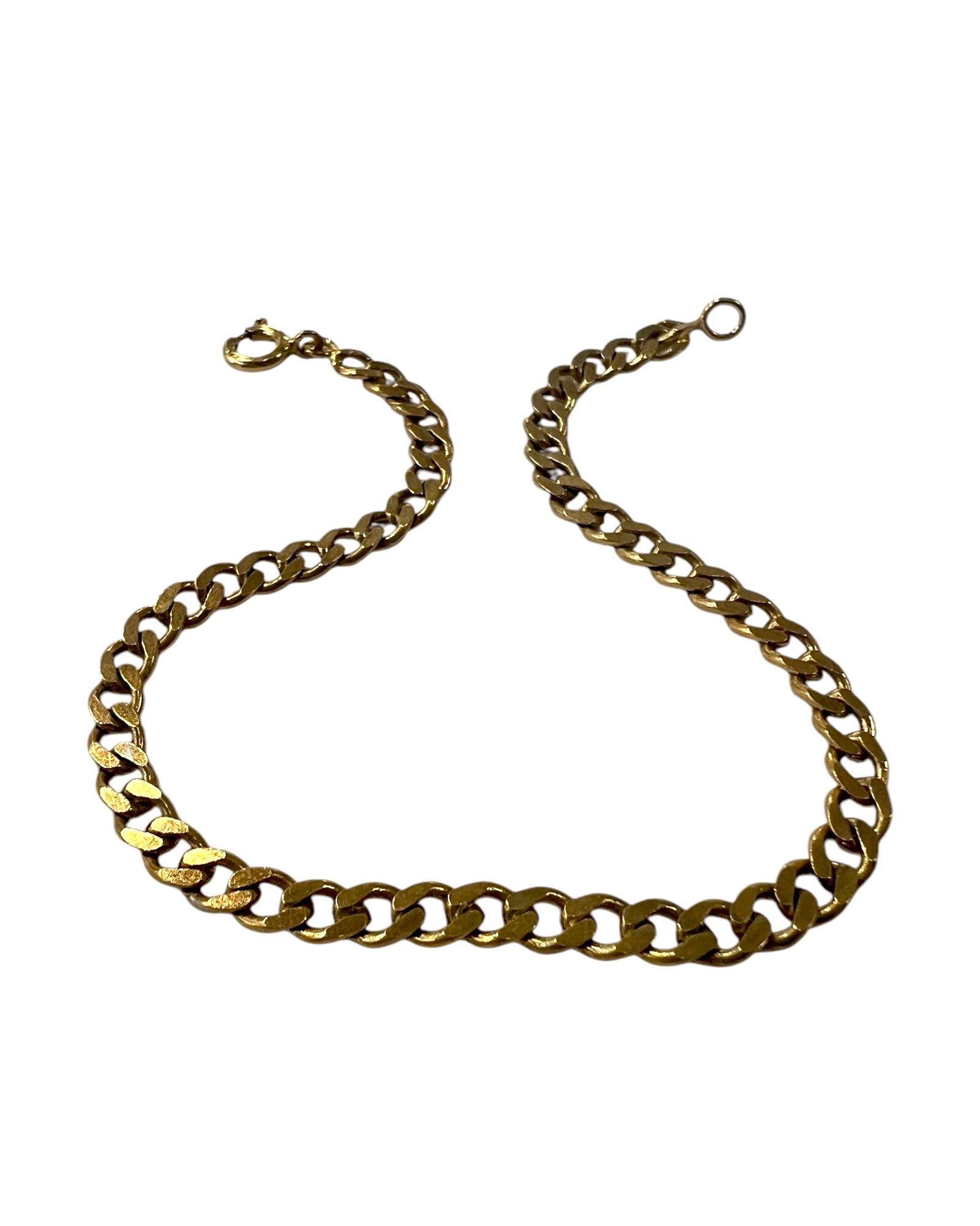 Pulseira Corrente Homem em Prata Dourada