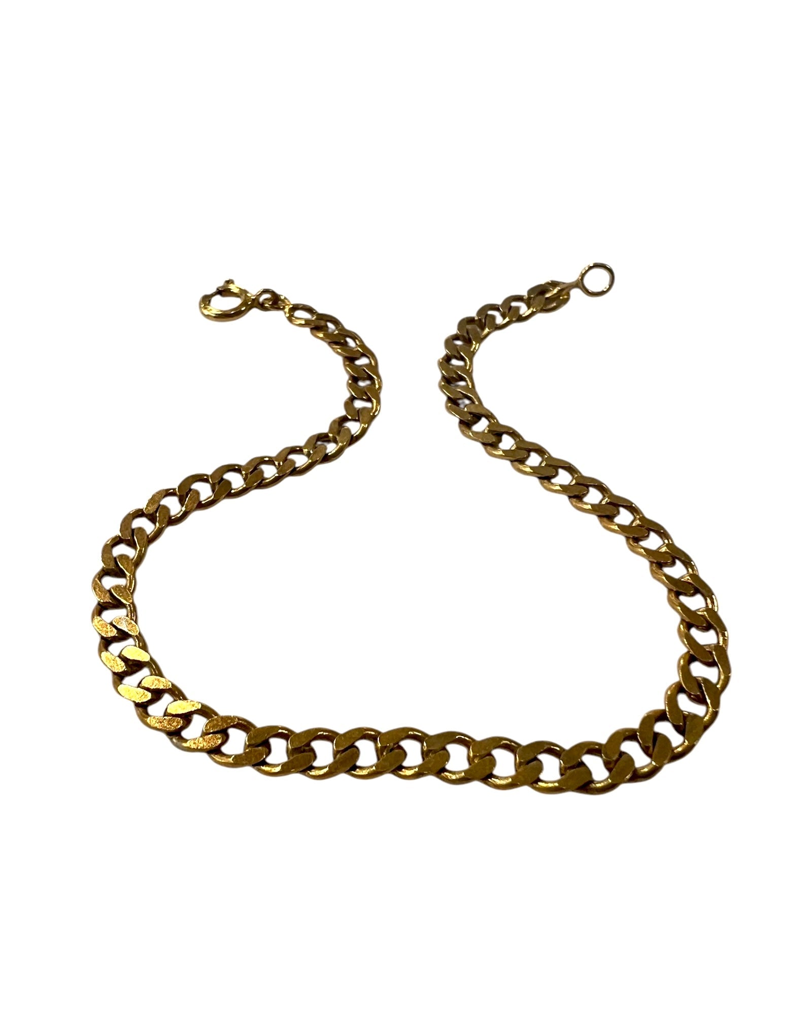 Pulseira Corrente Homem em Prata Dourada