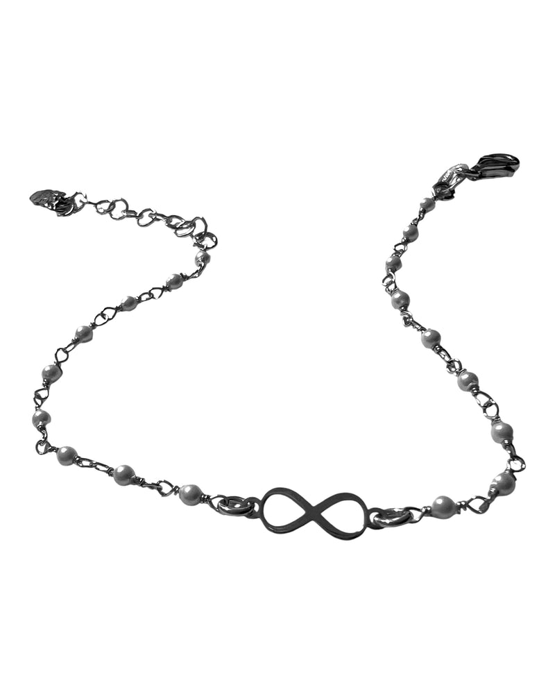 Pulseira Infinito em Prata