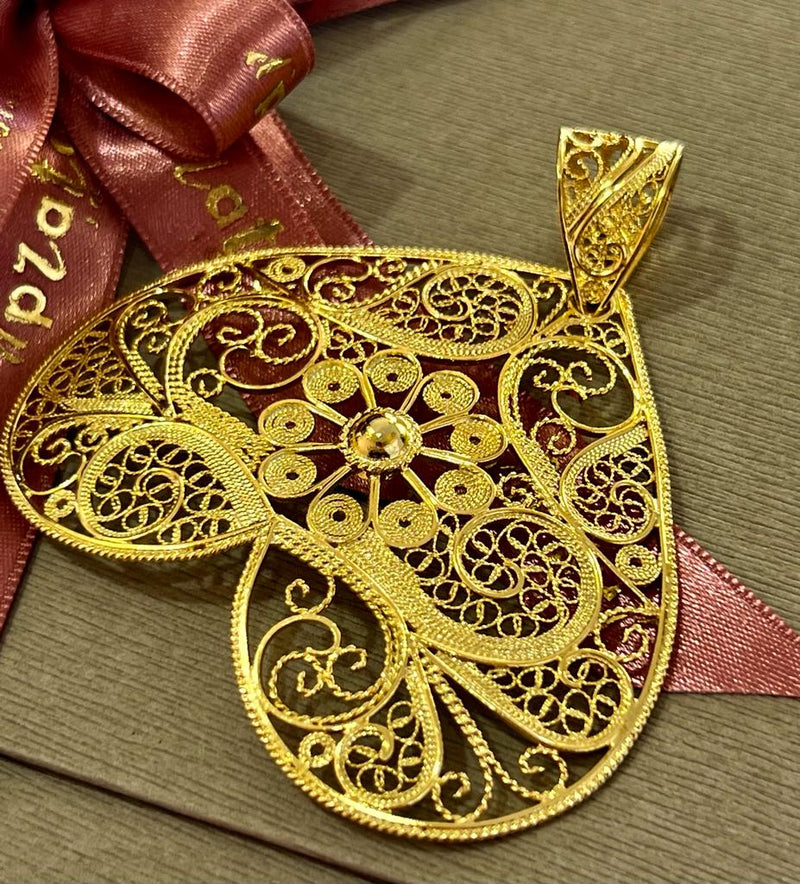 Medalha Borboleta Filigrana